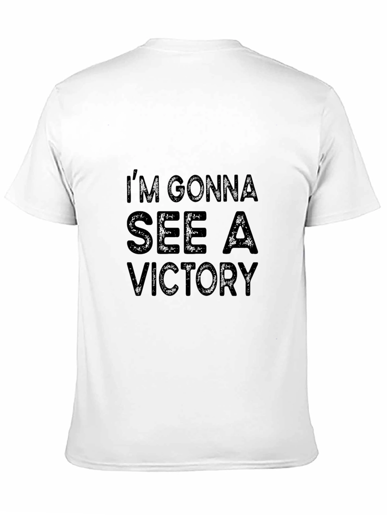 Im Gonna See A Victory Black T-Shirt