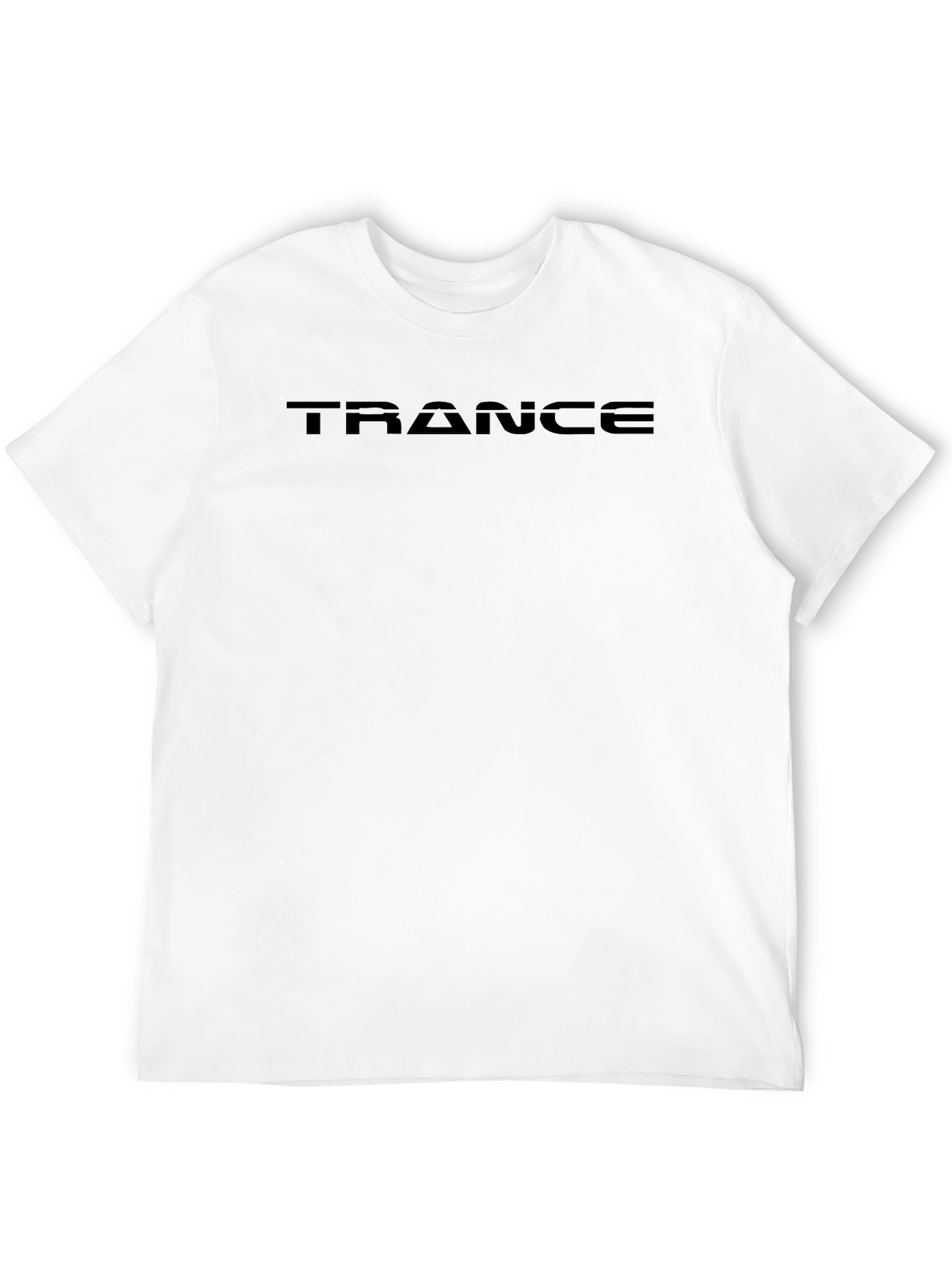 Trance Music Black Graphic T-Shirt
