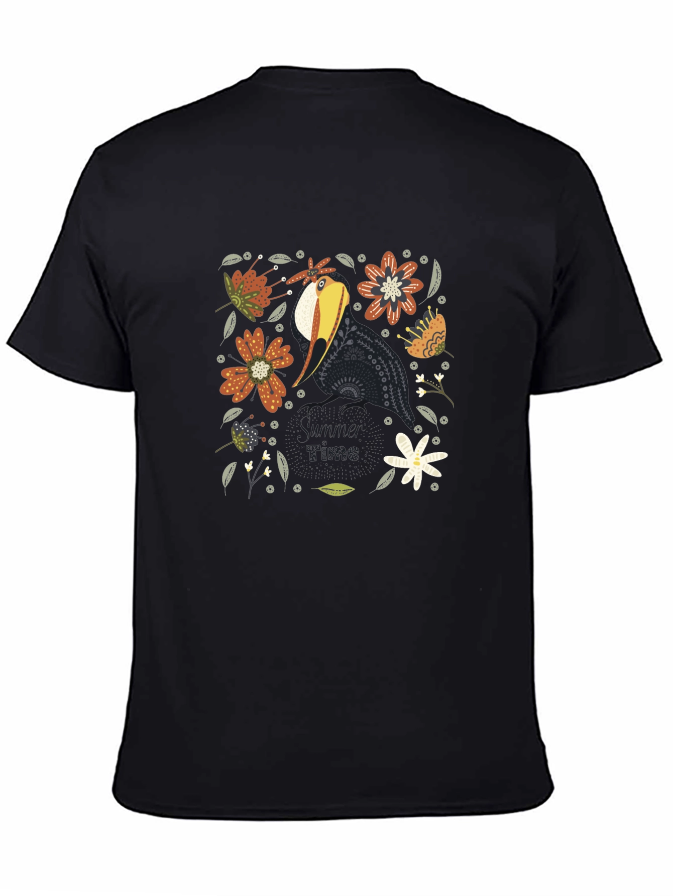 Summer Vibes Toucan Graphic Tee