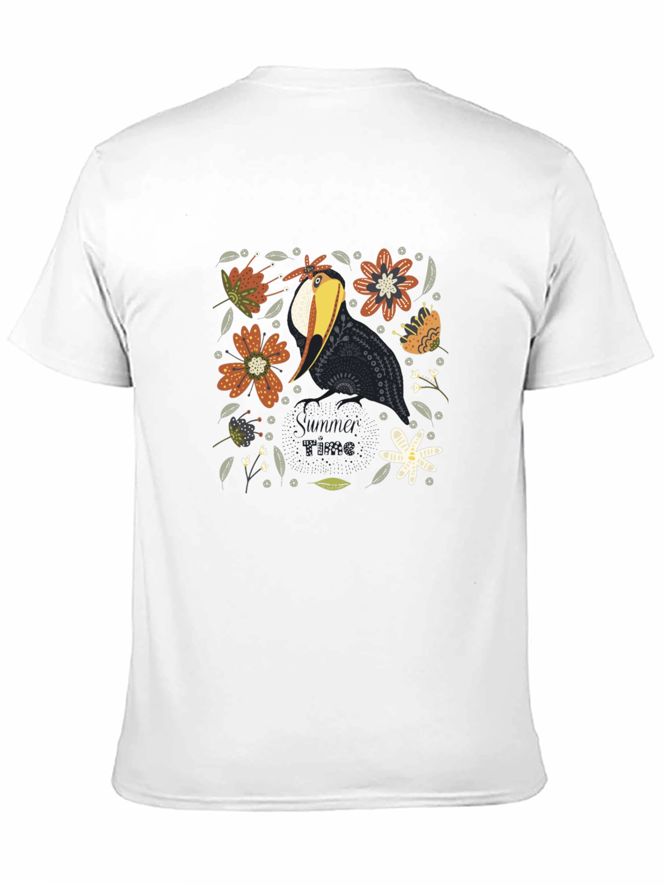 Summer Vibes Toucan Graphic Tee
