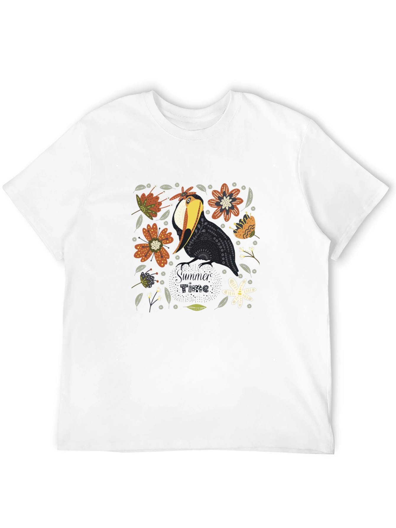 Summer Vibes Toucan Graphic Tee