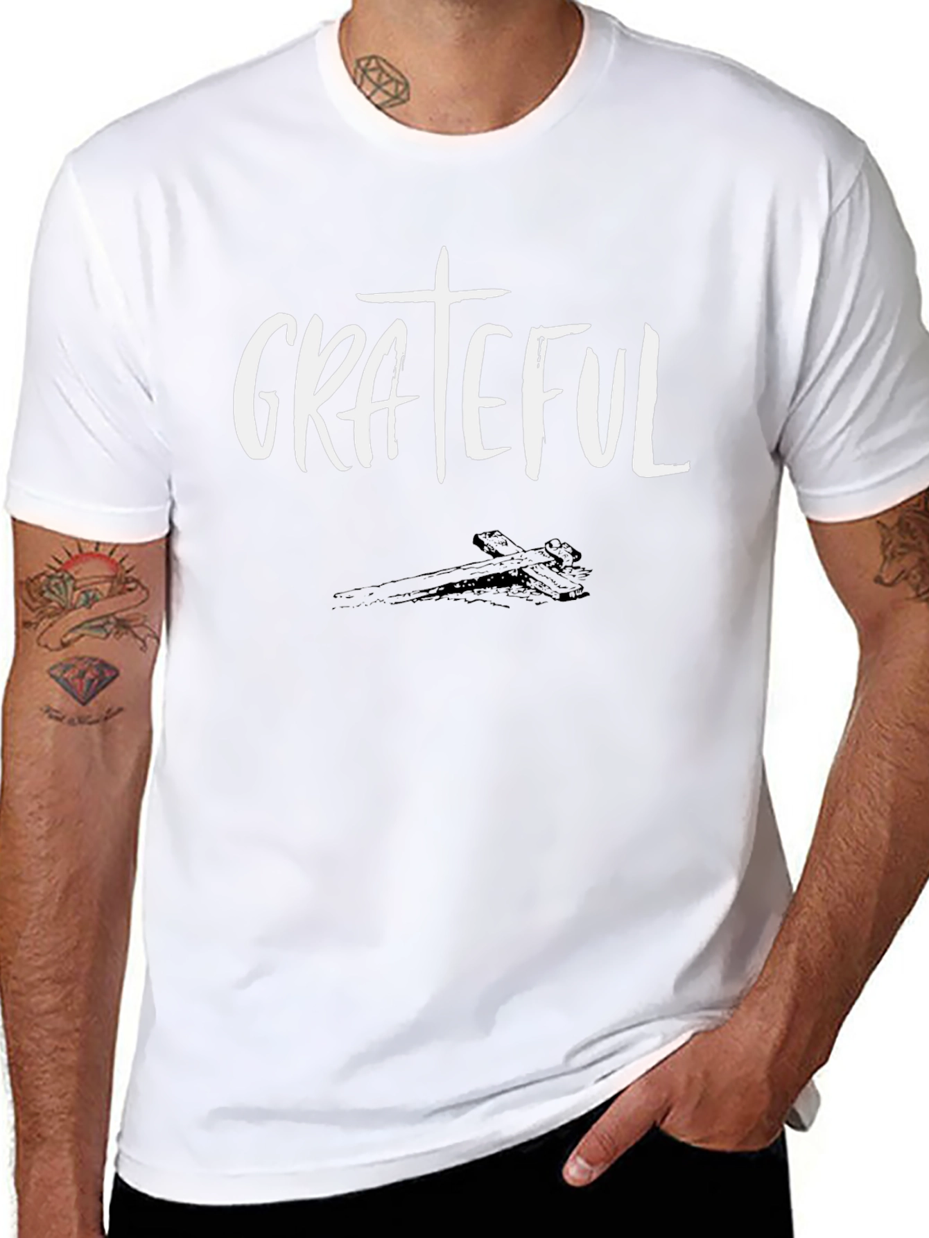 Grateful Graphic T-Shirt - Christian Apparel