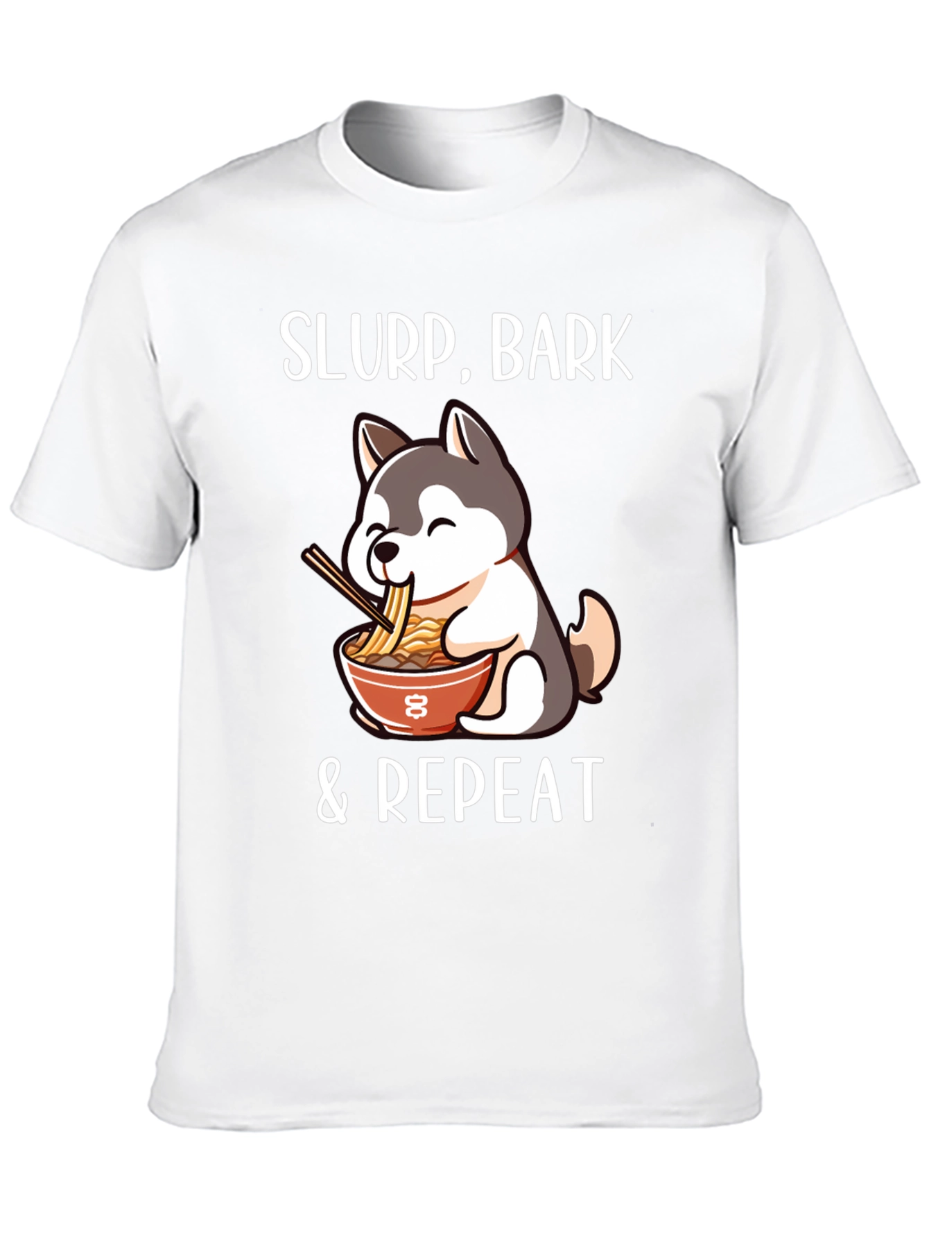 Slurp Bark Repeat Black Graphic Tee