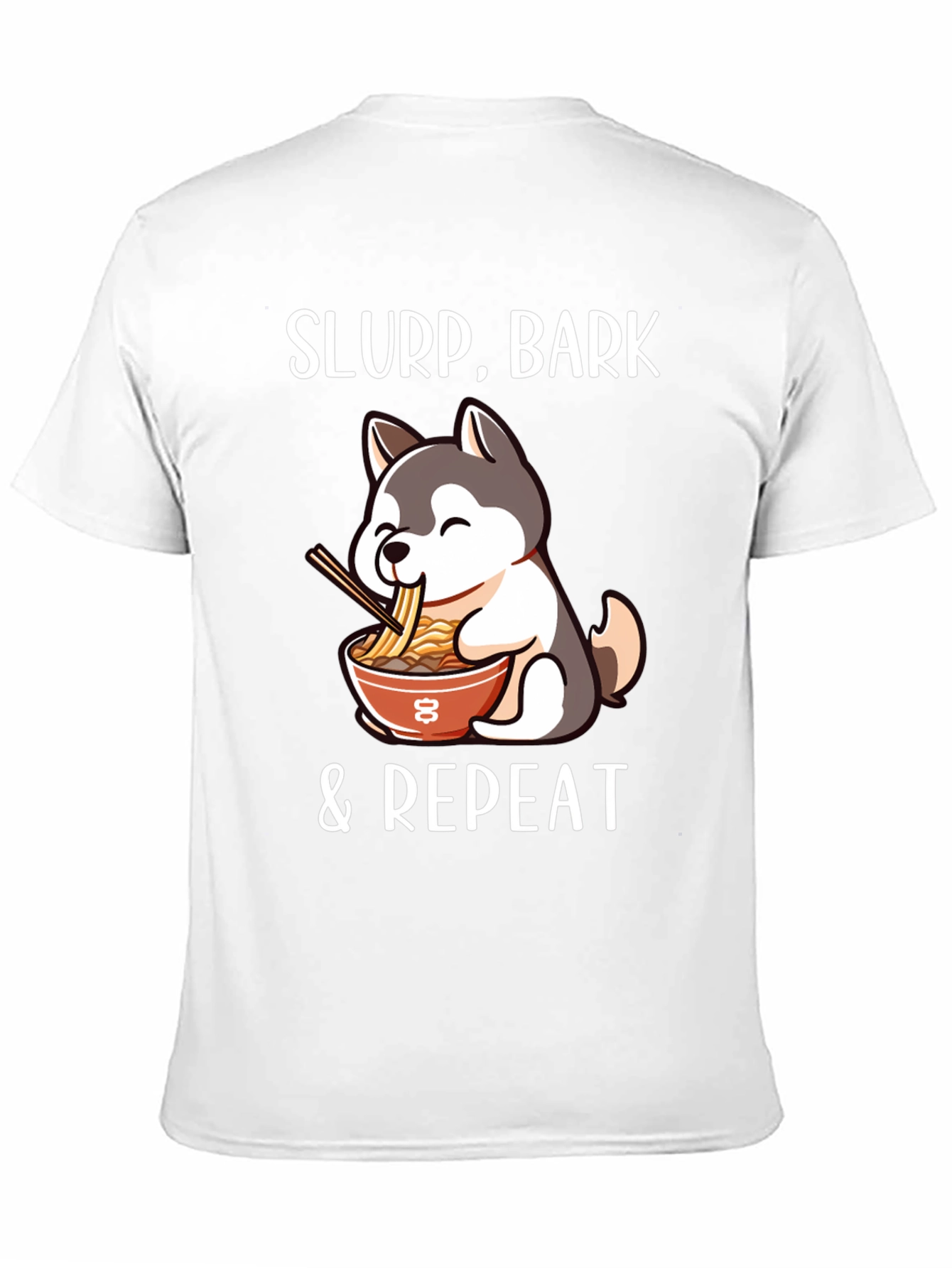 Slurp Bark Repeat Black Graphic Tee