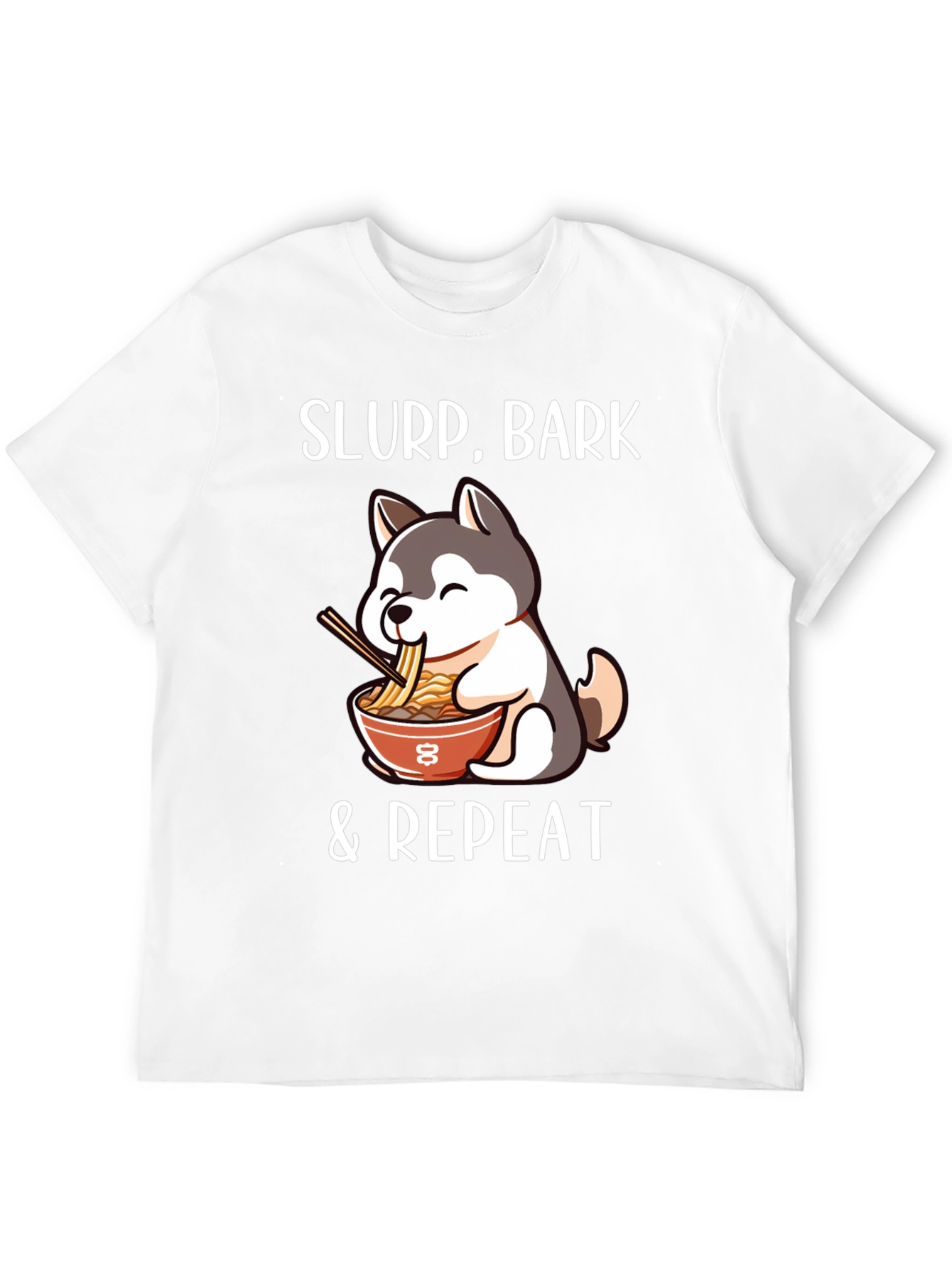 Slurp Bark Repeat Black Graphic Tee
