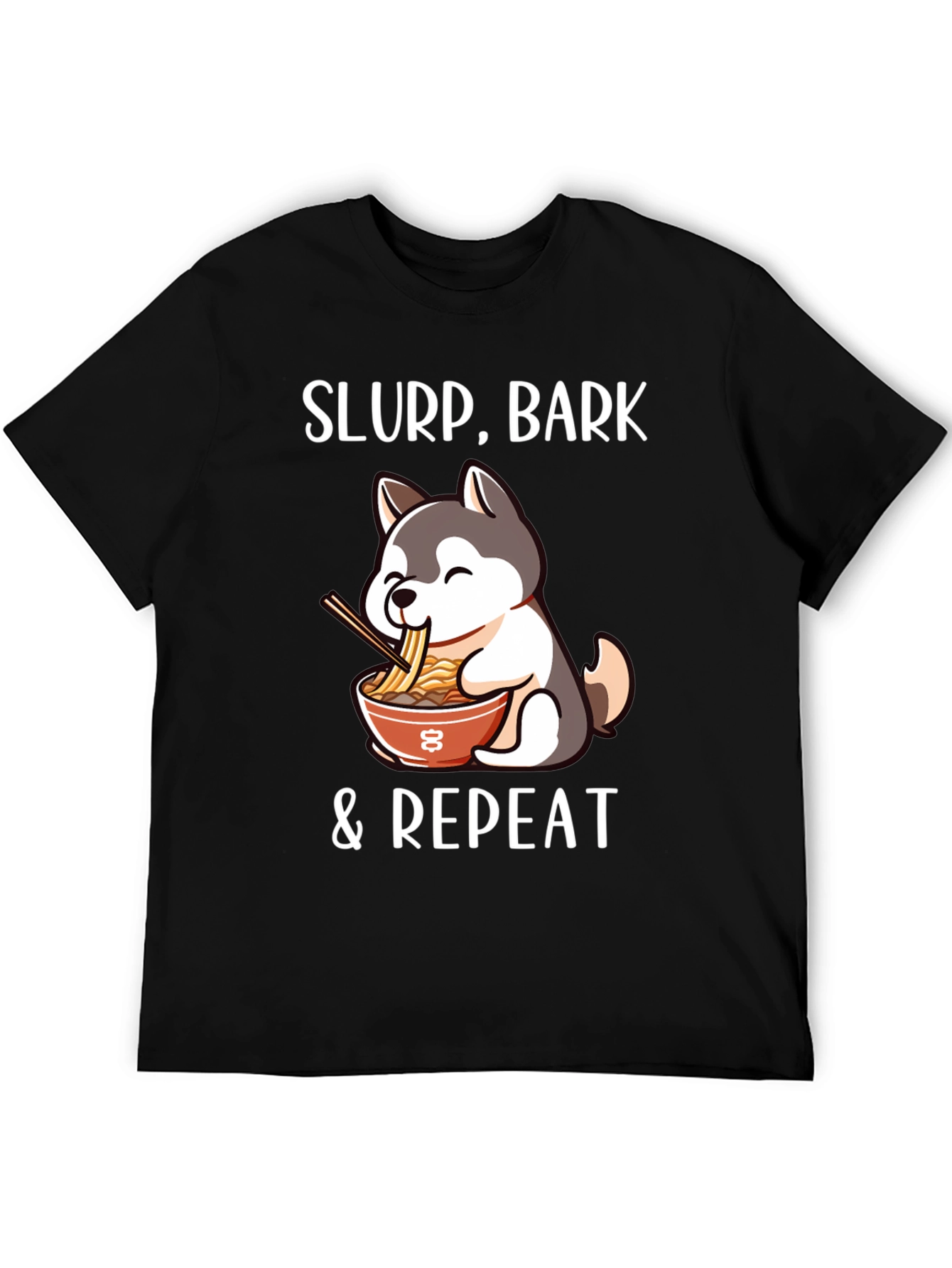 Slurp Bark Repeat Black Graphic Tee