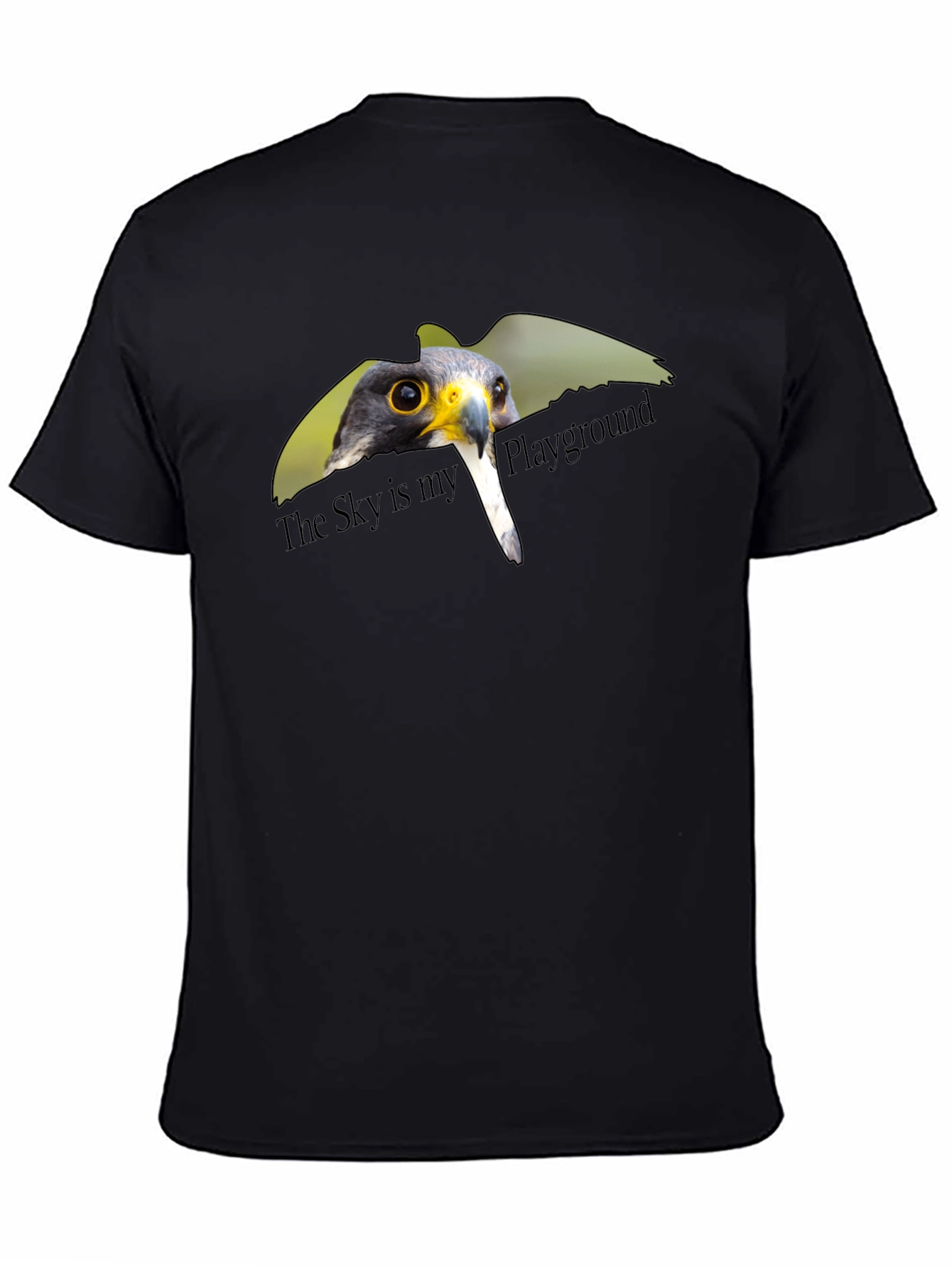 Hawk Graphic Tee: The Sky Is My Playground