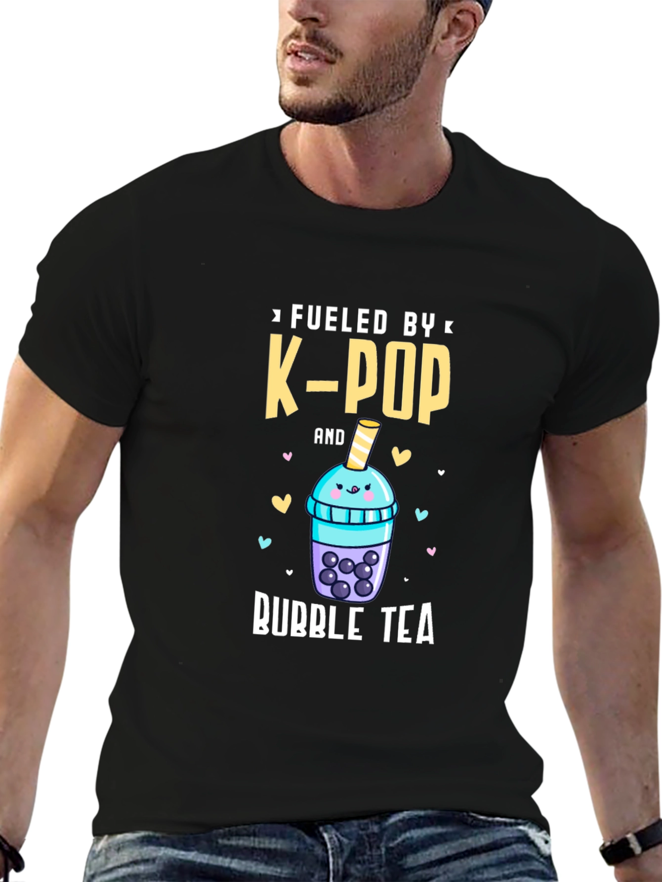 K-Pop & Bubble Tea Graphic Tee