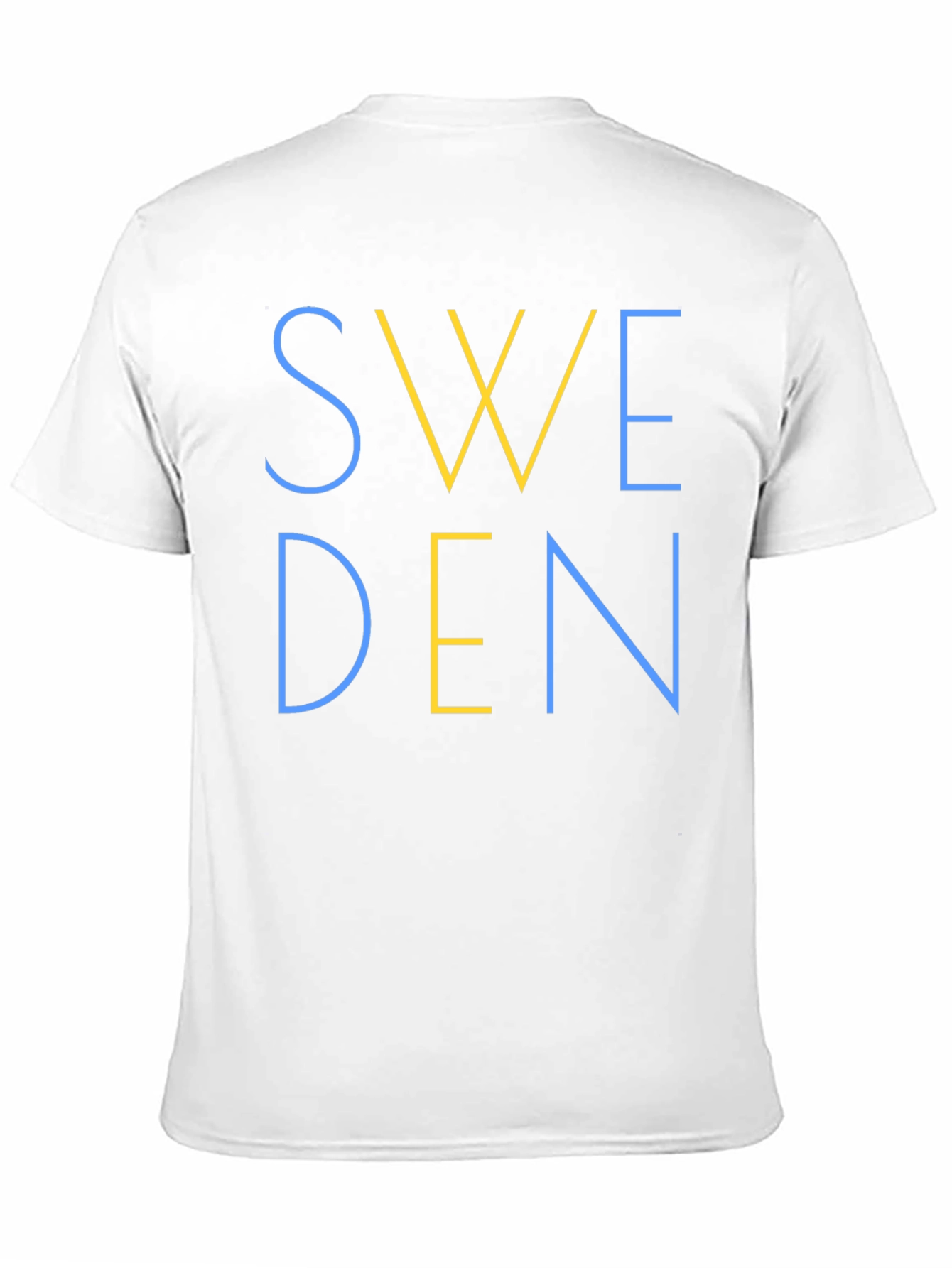 Sweden Graphic Tee - Stylish Patriotic T-Shirt