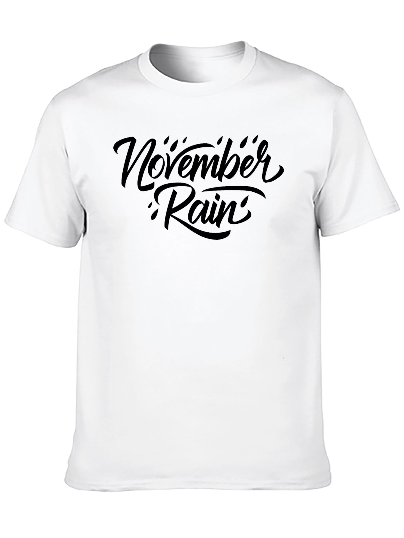 November Rain Graphic Print T-Shirt