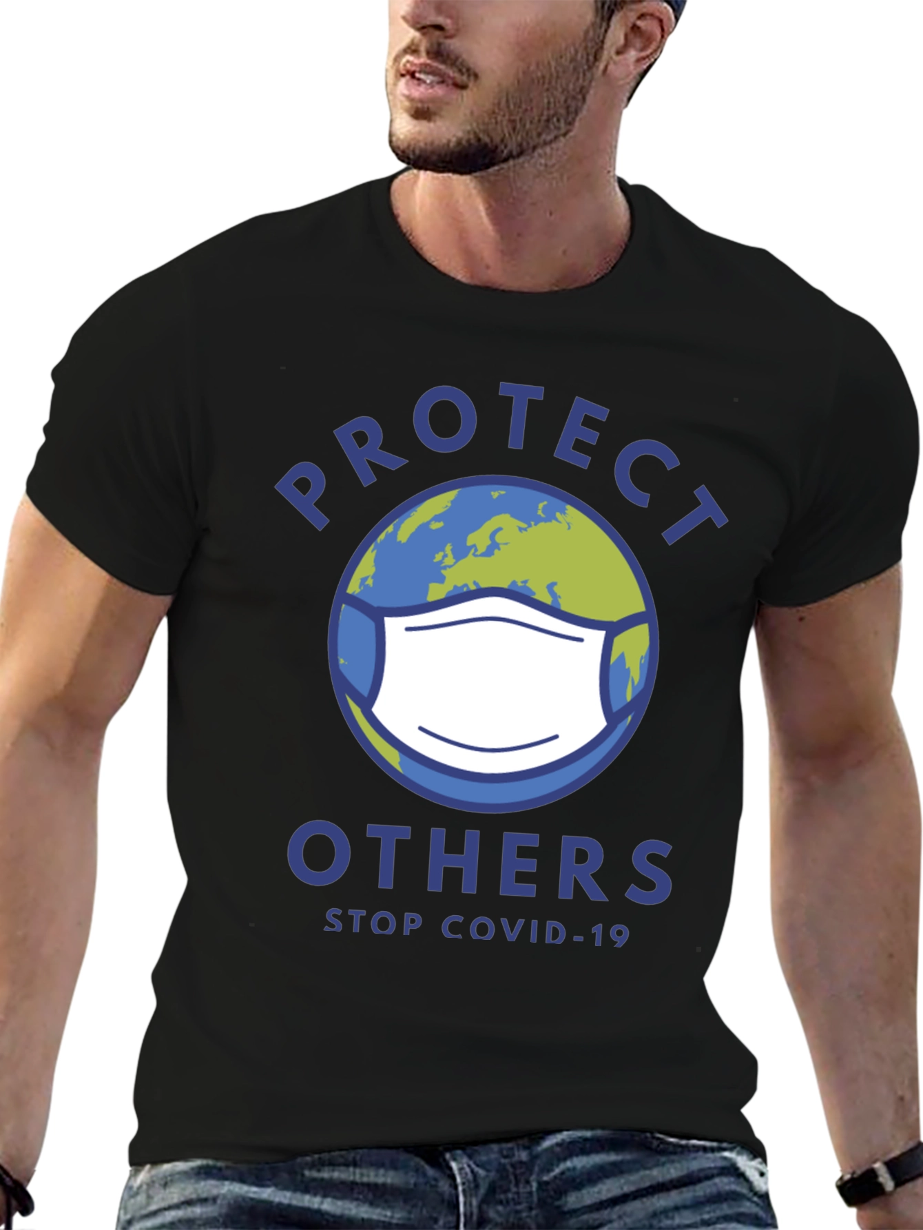Protect Others Stop Covid-19 Graphic T-Shirt