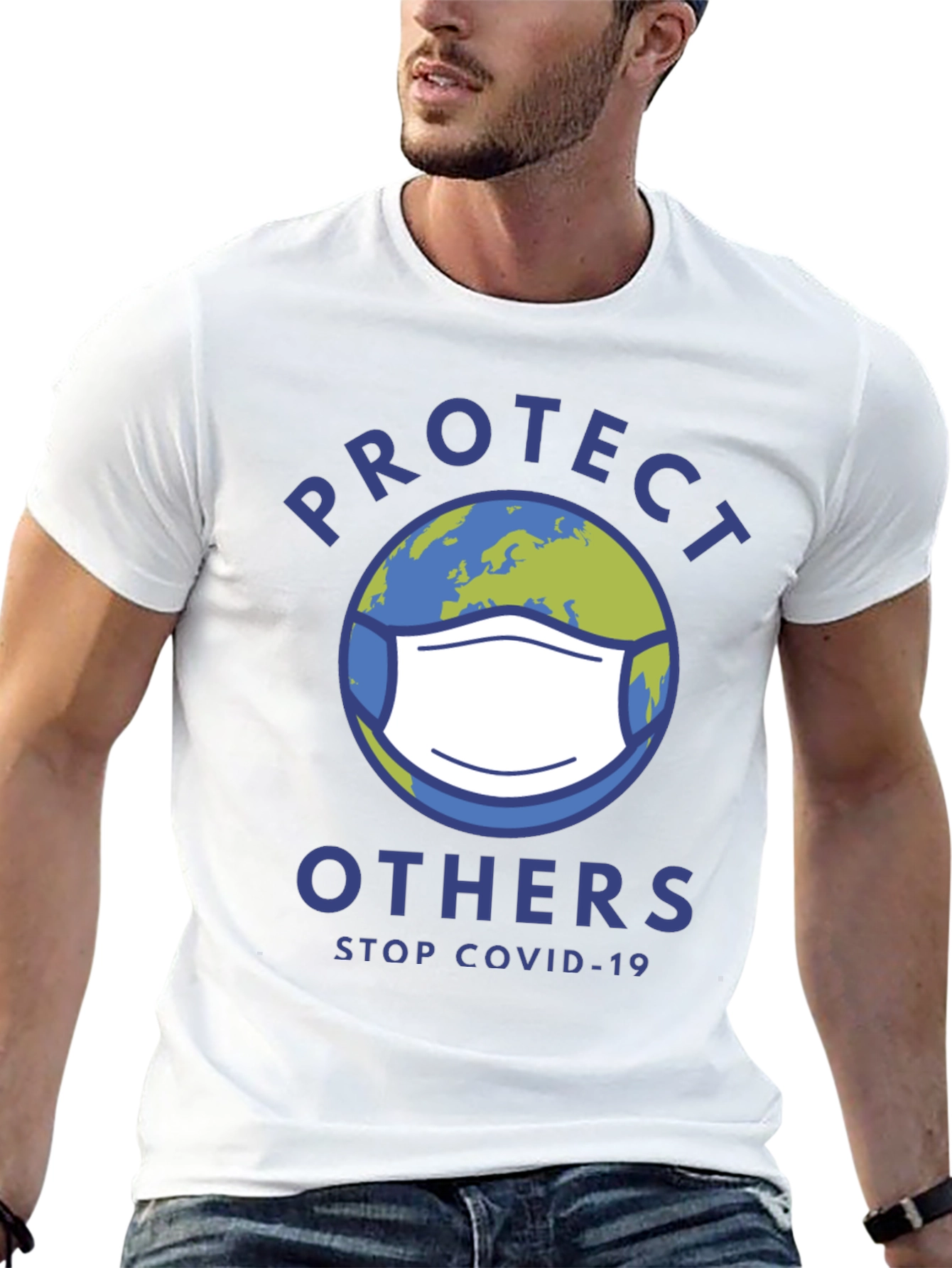 Protect Others Stop Covid-19 Graphic T-Shirt