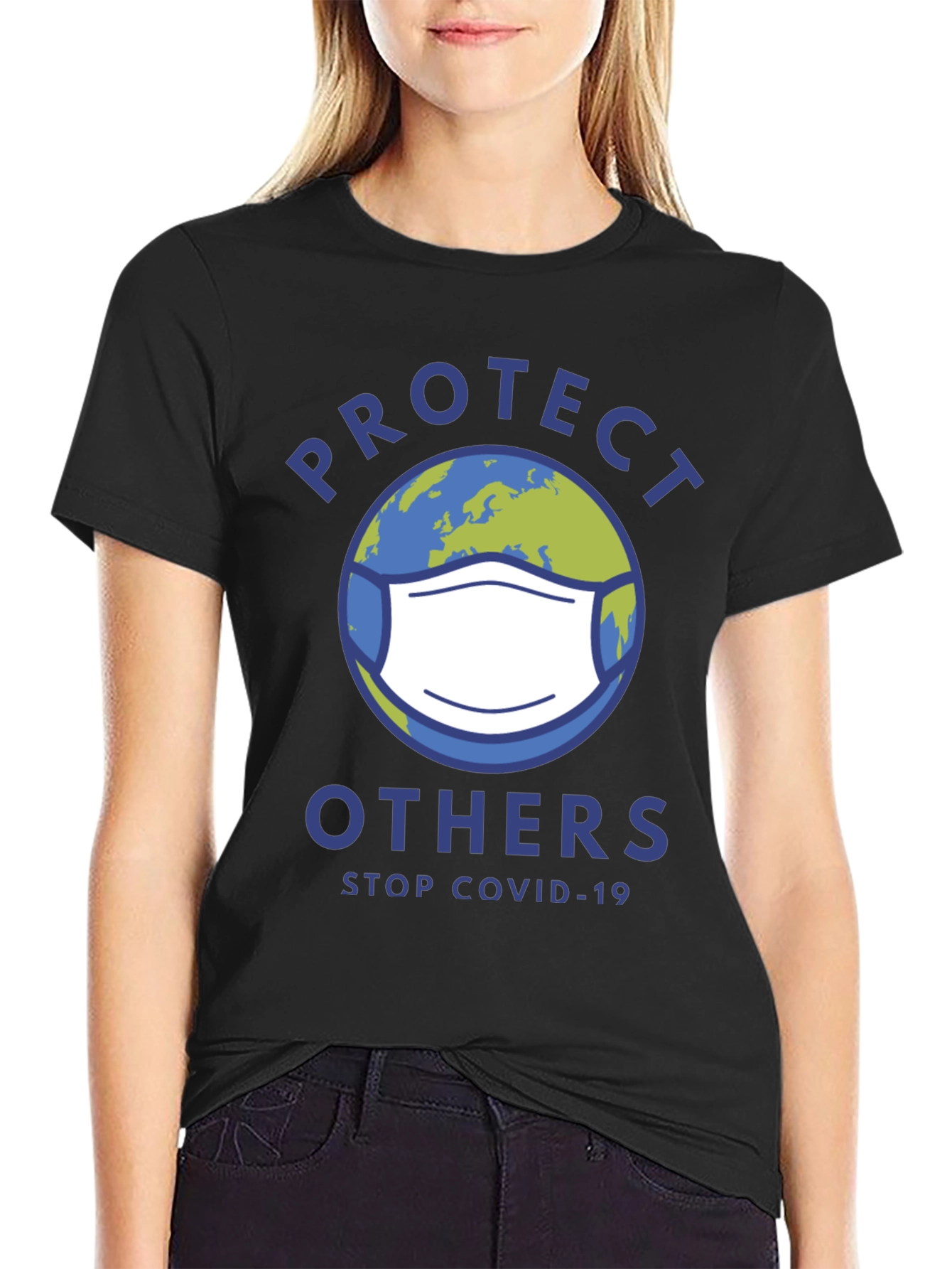 Protect Others Stop Covid-19 Graphic T-Shirt