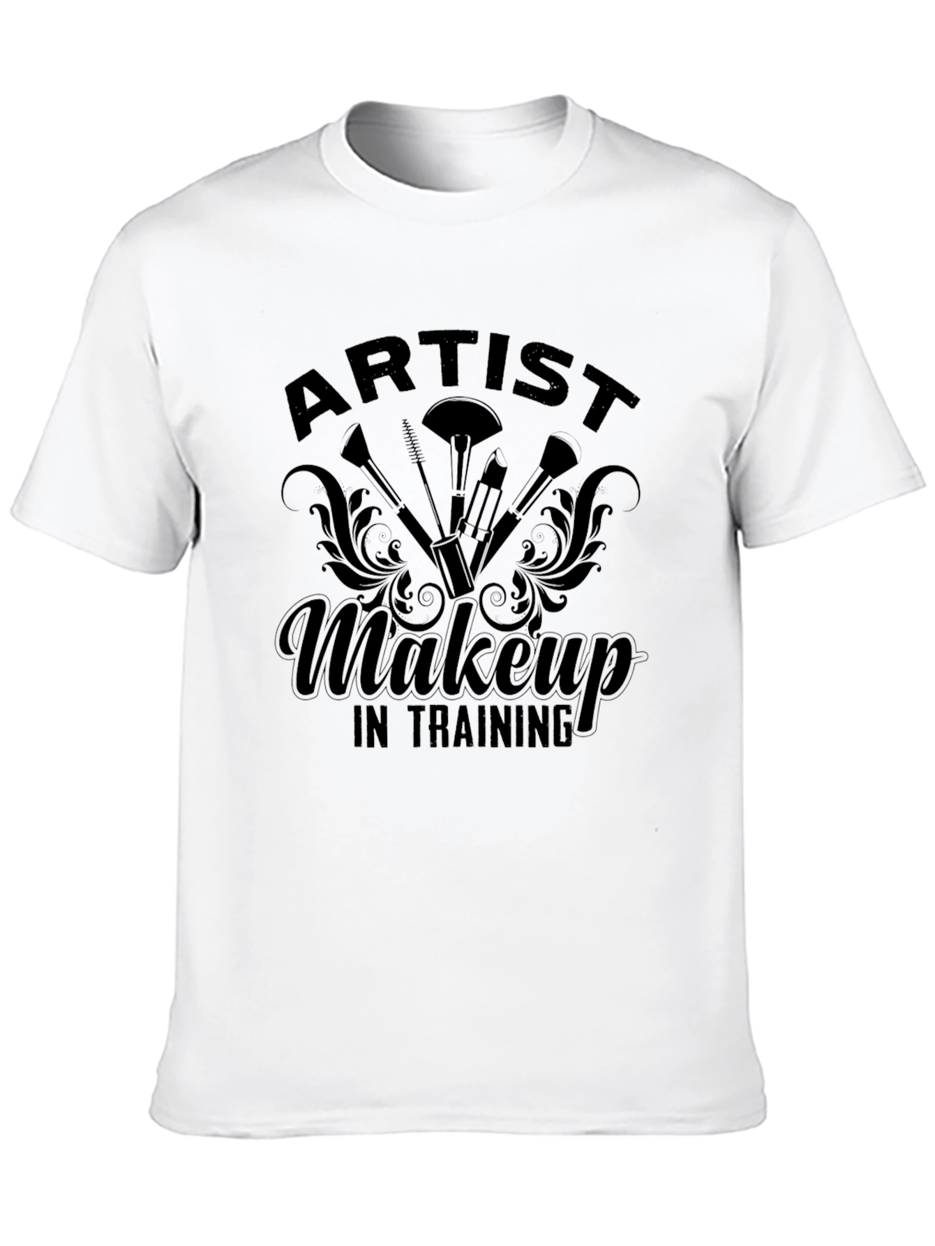 Makeup Artist in Training Black T-Shirt