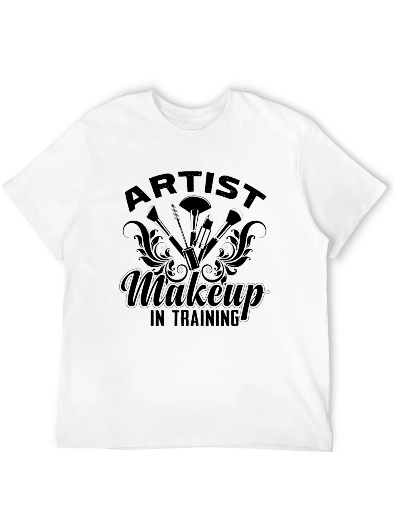 Makeup Artist in Training Black T-Shirt
