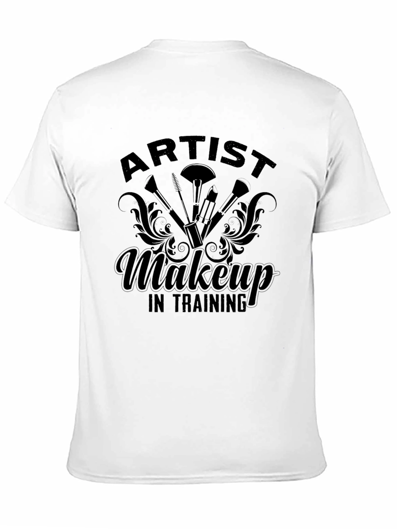 Makeup Artist in Training Black T-Shirt