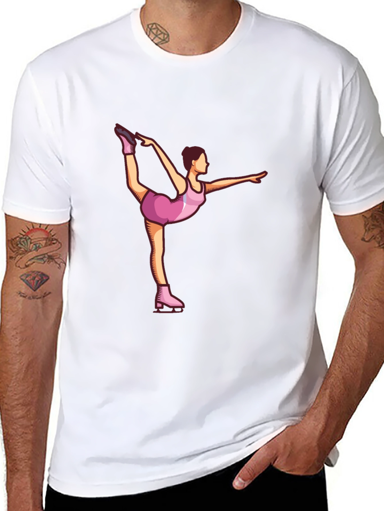 Figure Skating Graphic Tee