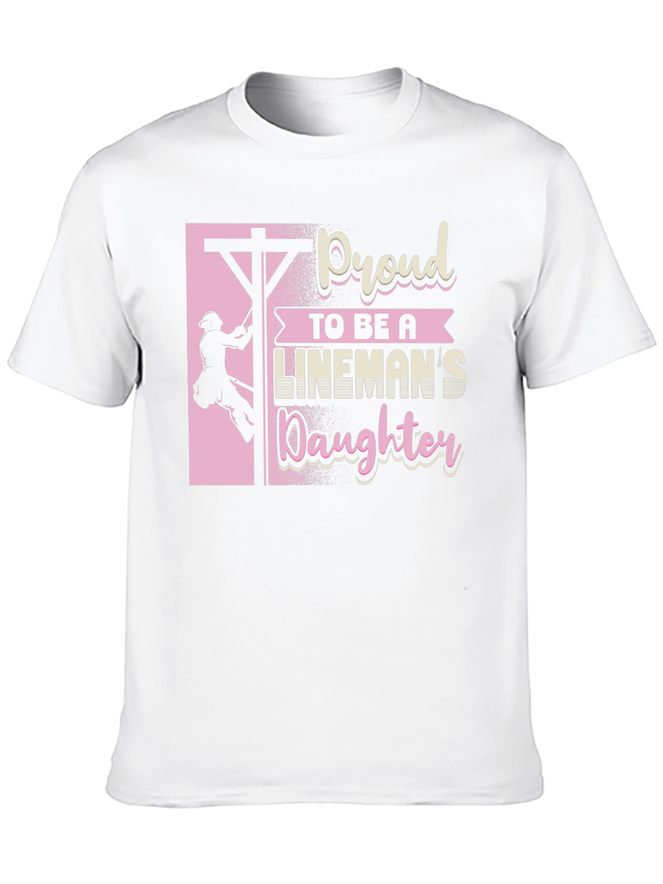 Proud Linemans Daughter T-Shirt