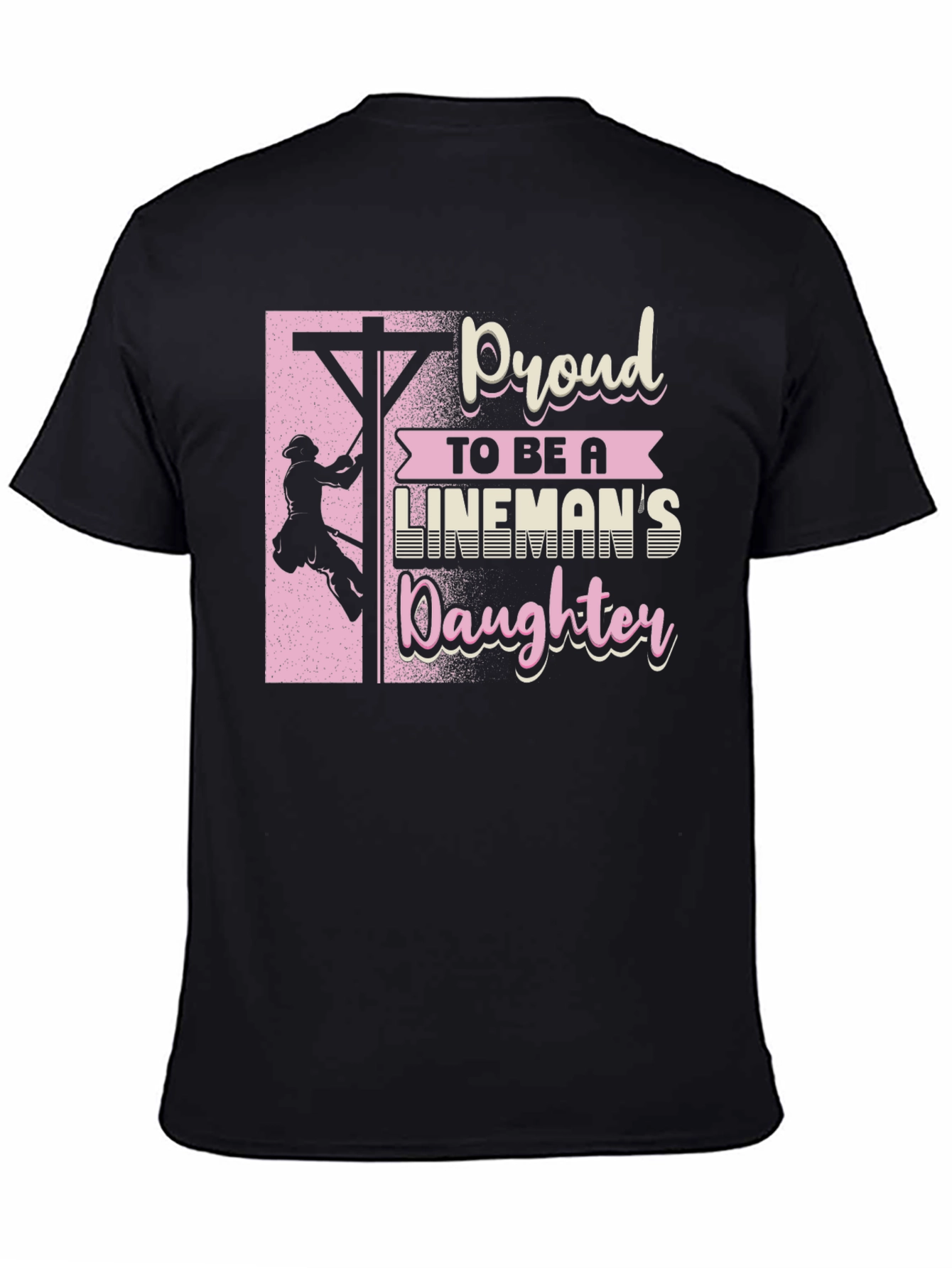 Proud Linemans Daughter T-Shirt