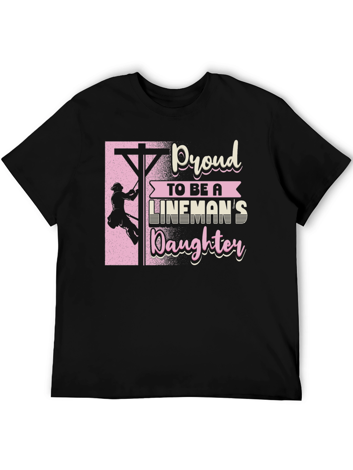 Proud Linemans Daughter T-Shirt
