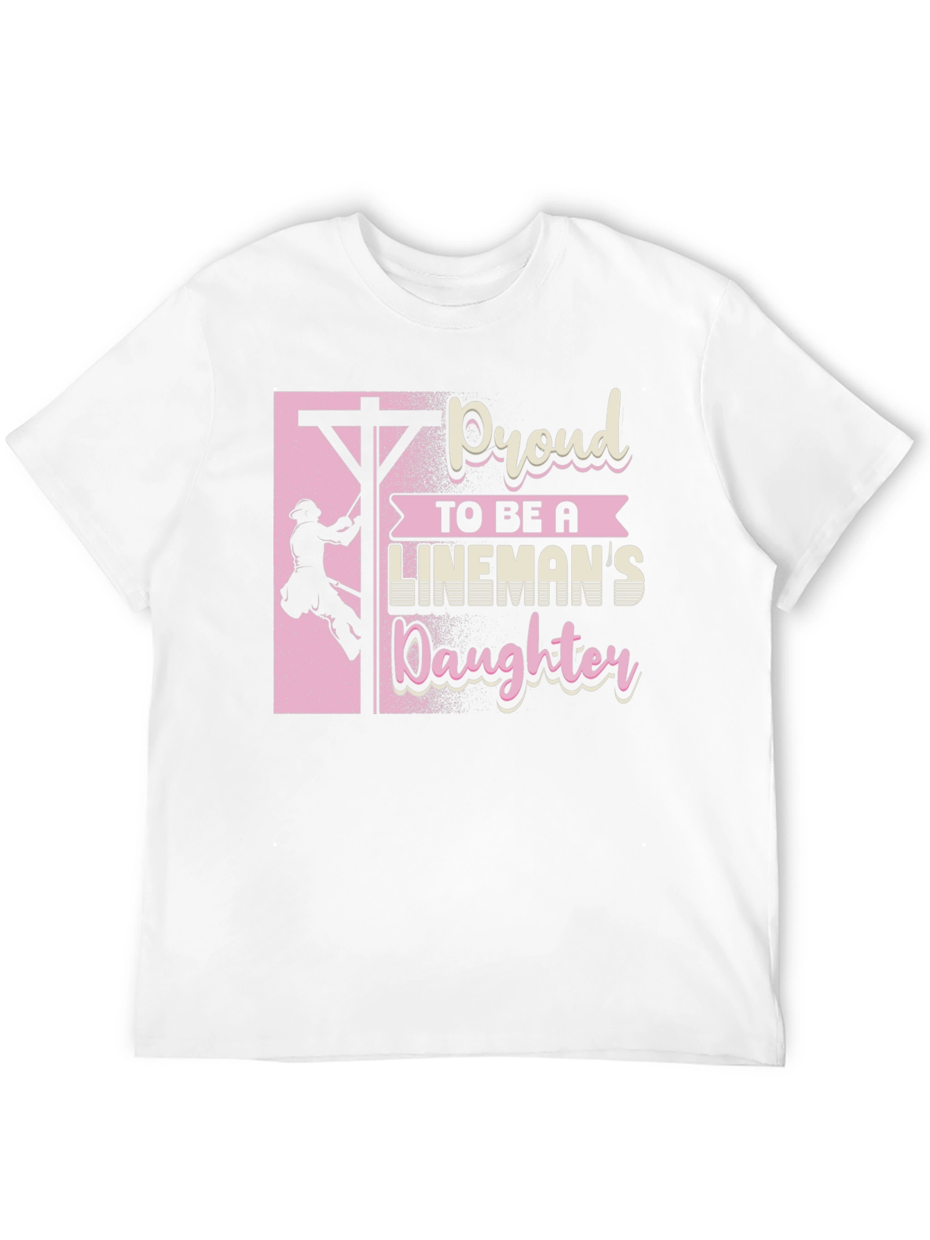 Proud Linemans Daughter T-Shirt