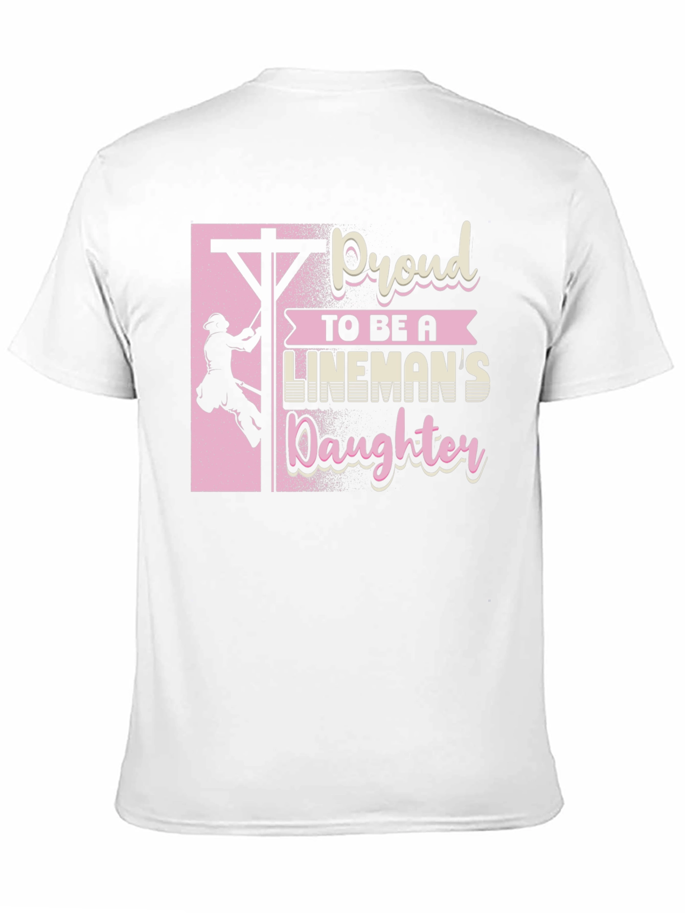 Proud Linemans Daughter T-Shirt