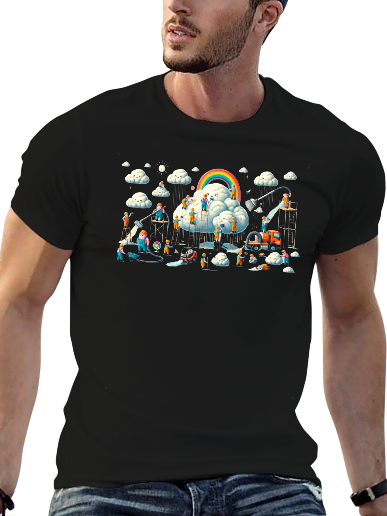 Cloud Construction Crew T-Shirt