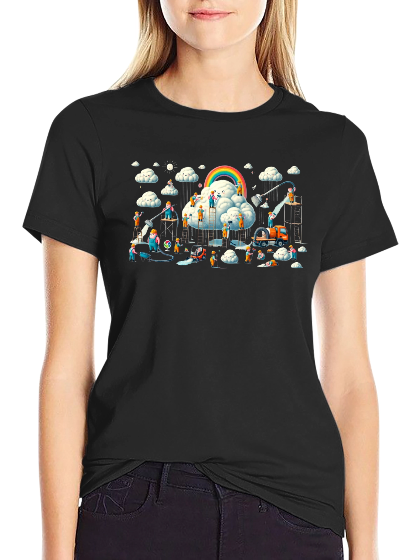 Cloud Construction Crew T-Shirt