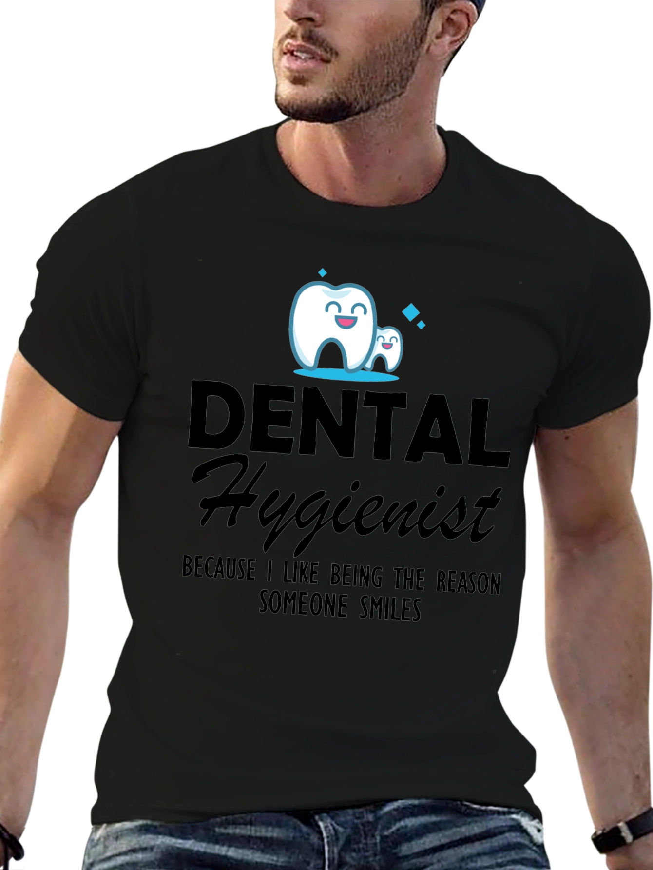 Dental Hygienist Tee - Reason Someone Smiles Shirt