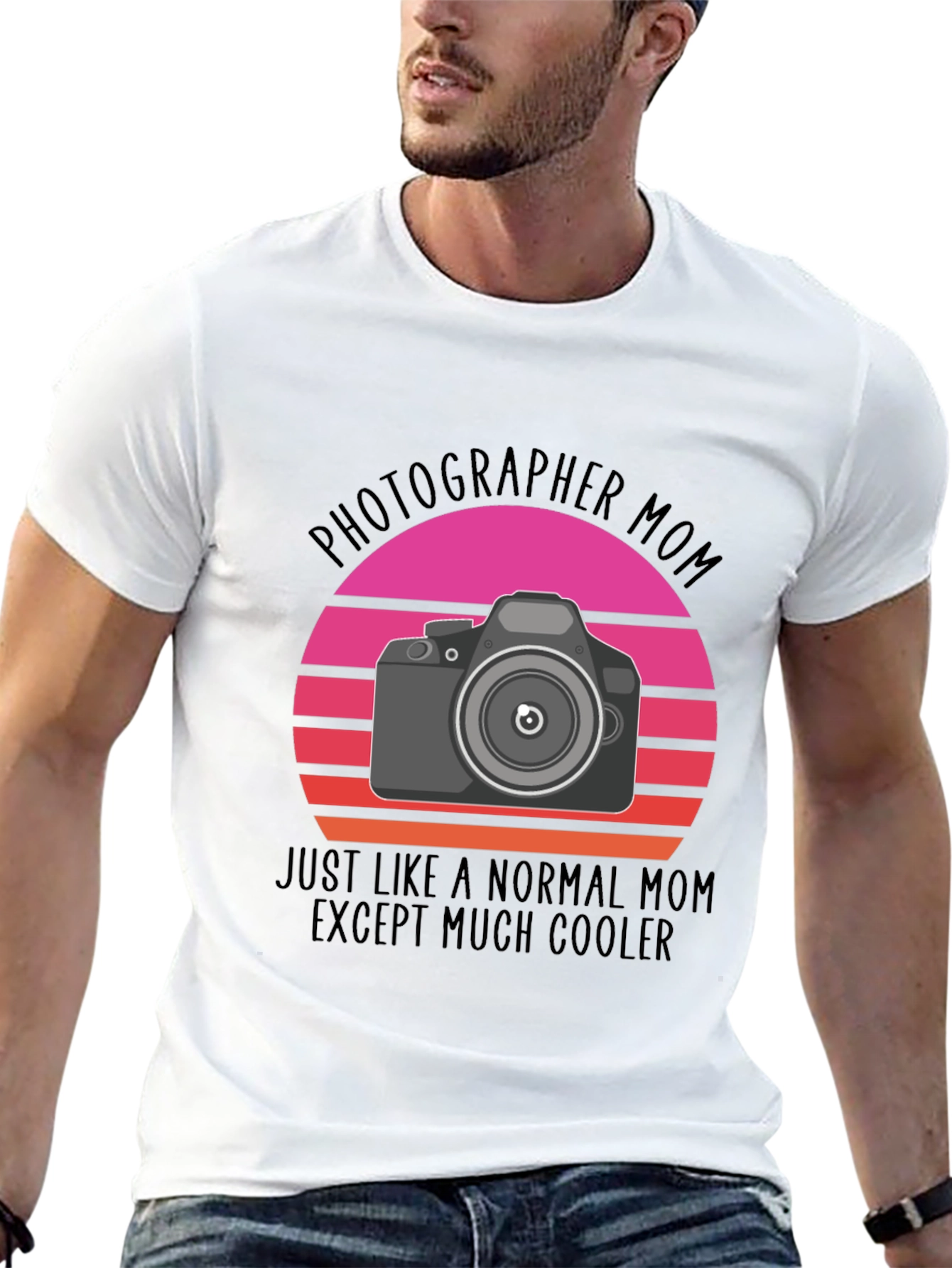 Photographer Mom T-Shirt - Cool Mom Edition