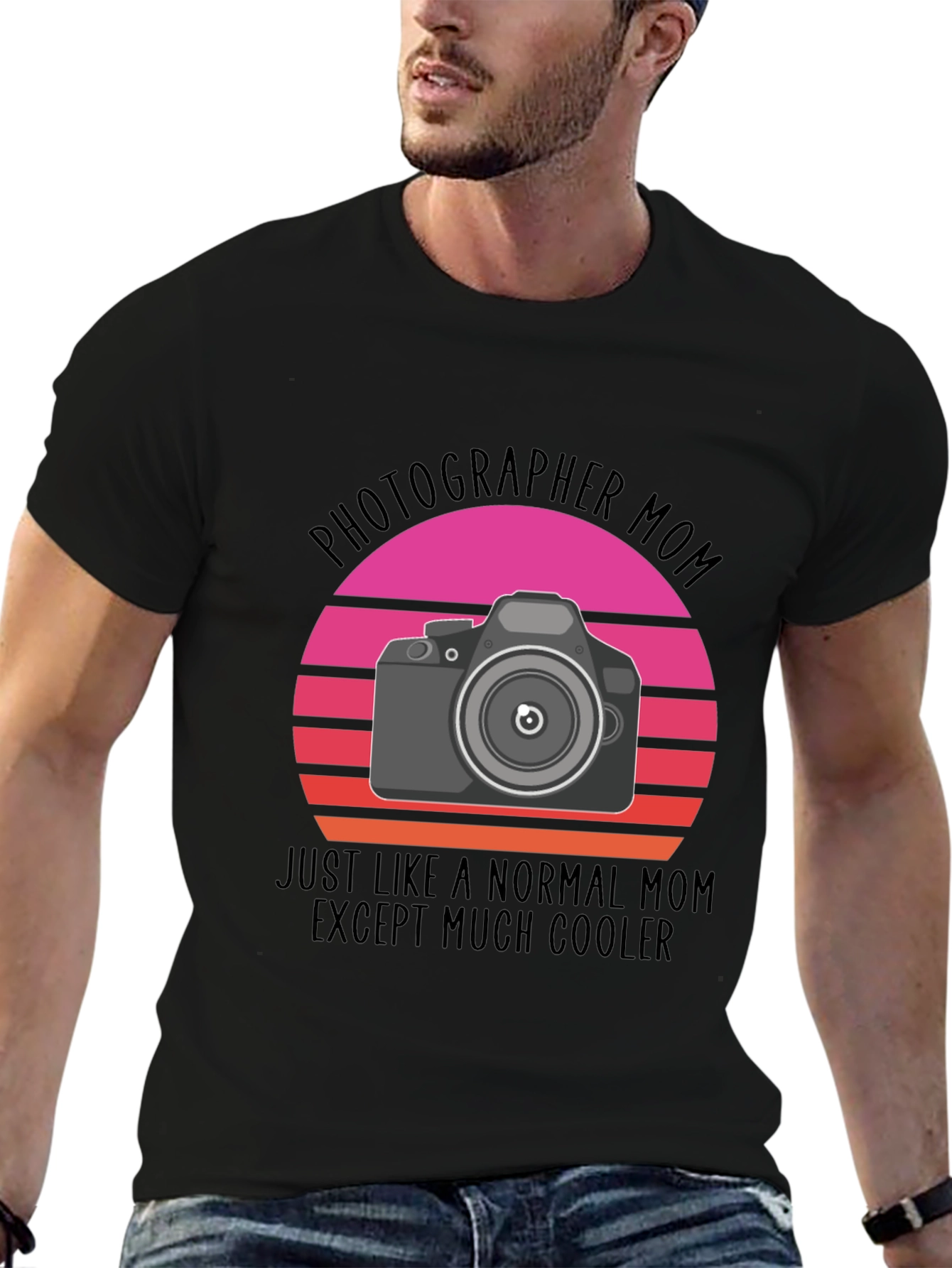 Photographer Mom T-Shirt - Cool Mom Edition