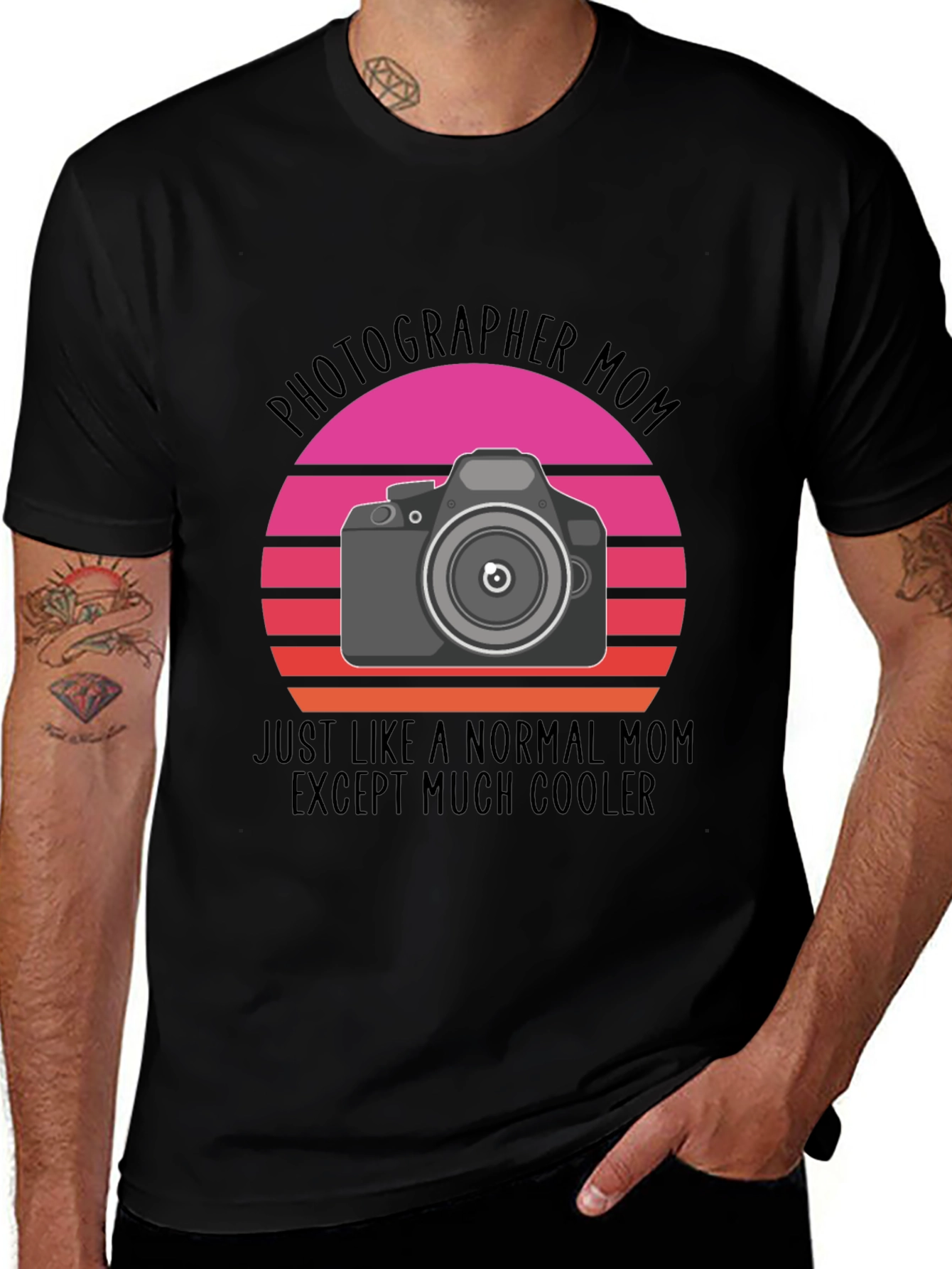 Photographer Mom T-Shirt - Cool Mom Edition
