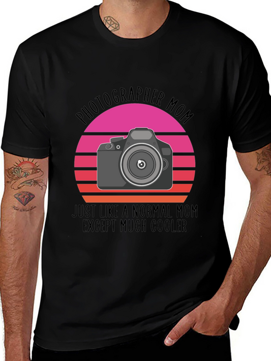 Photographer Mom T-Shirt - Cool Mom Edition