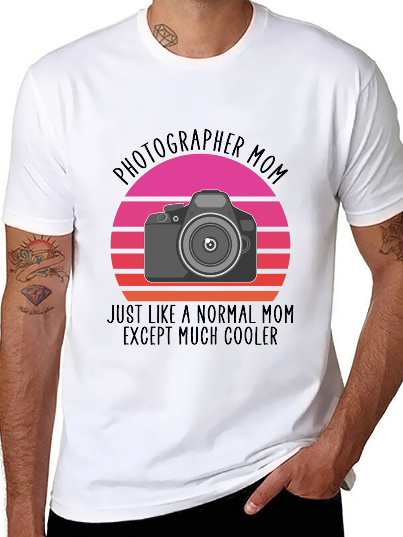 Photographer Mom T-Shirt - Cool Mom Edition
