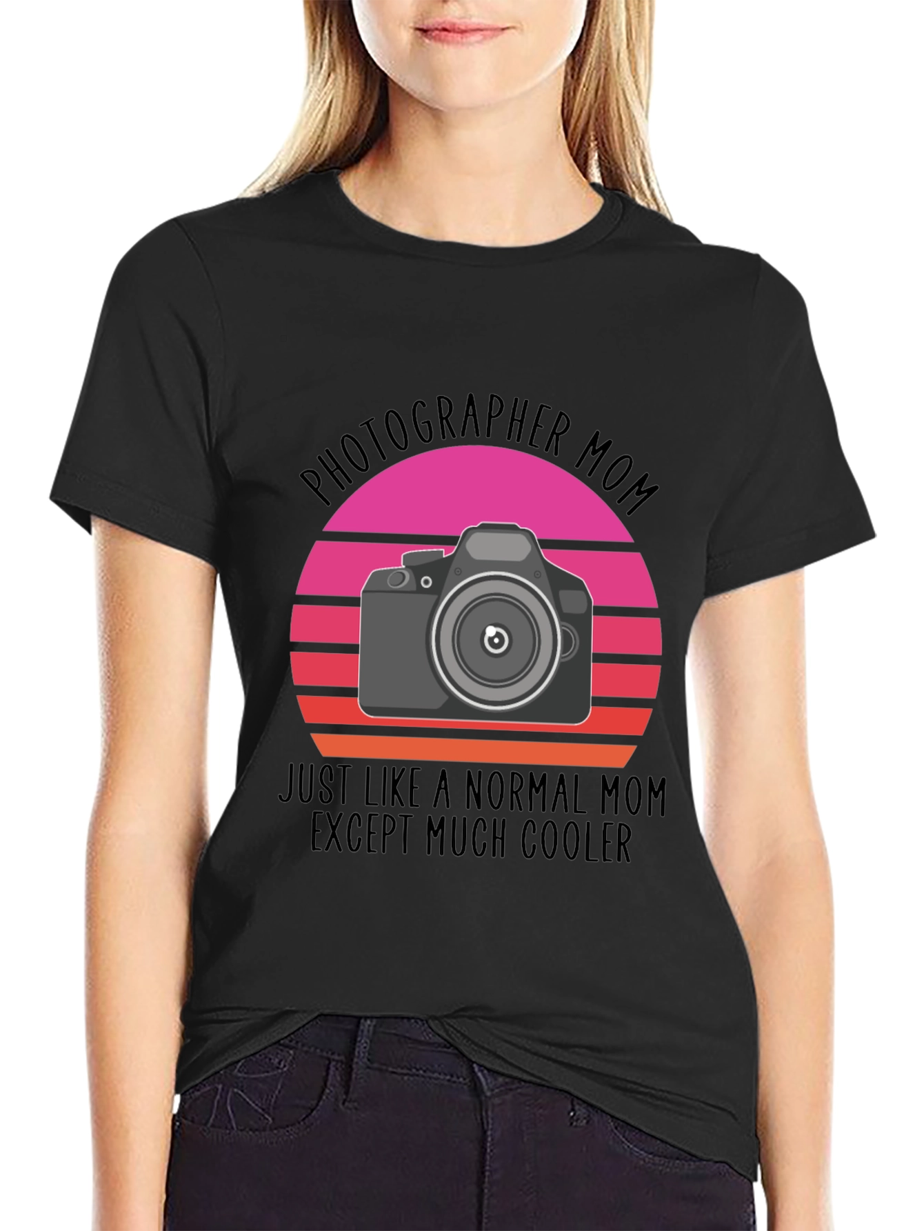 Photographer Mom T-Shirt - Cool Mom Edition