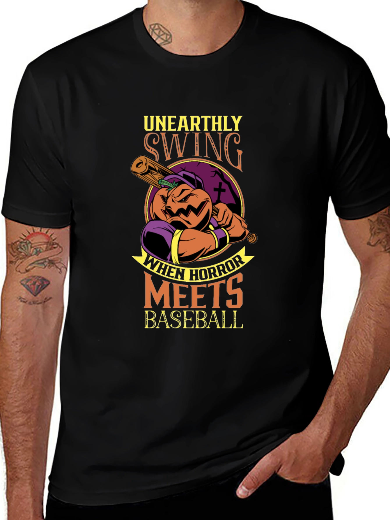 Unearthly Swing Baseball T-Shirt