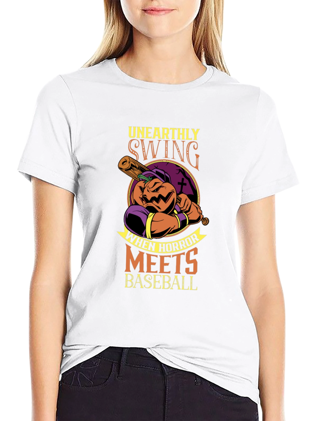 Unearthly Swing Baseball T-Shirt