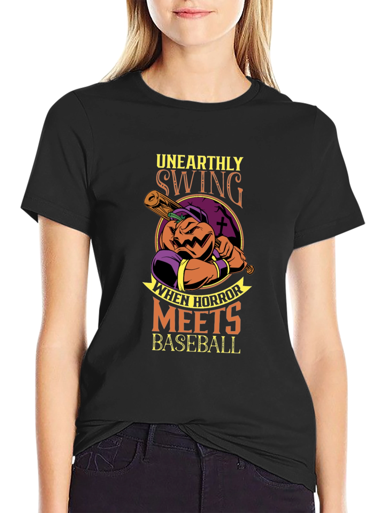 Unearthly Swing Baseball T-Shirt