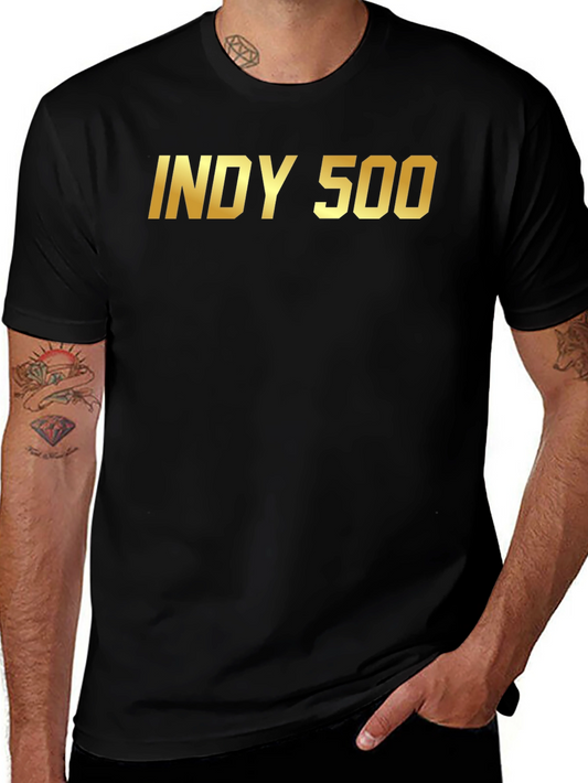 Indy 500 Black T-Shirt
