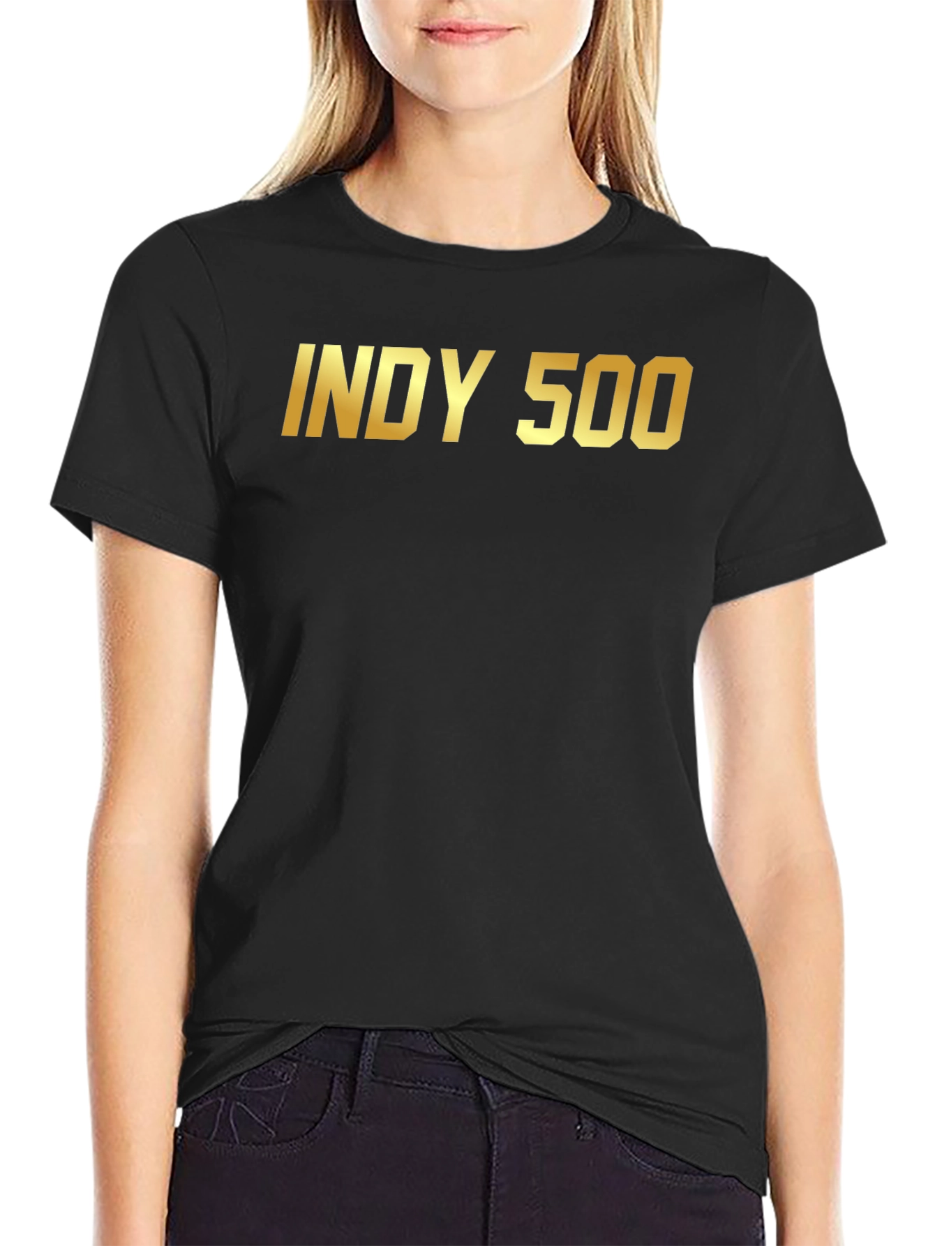 Indy 500 Black T-Shirt