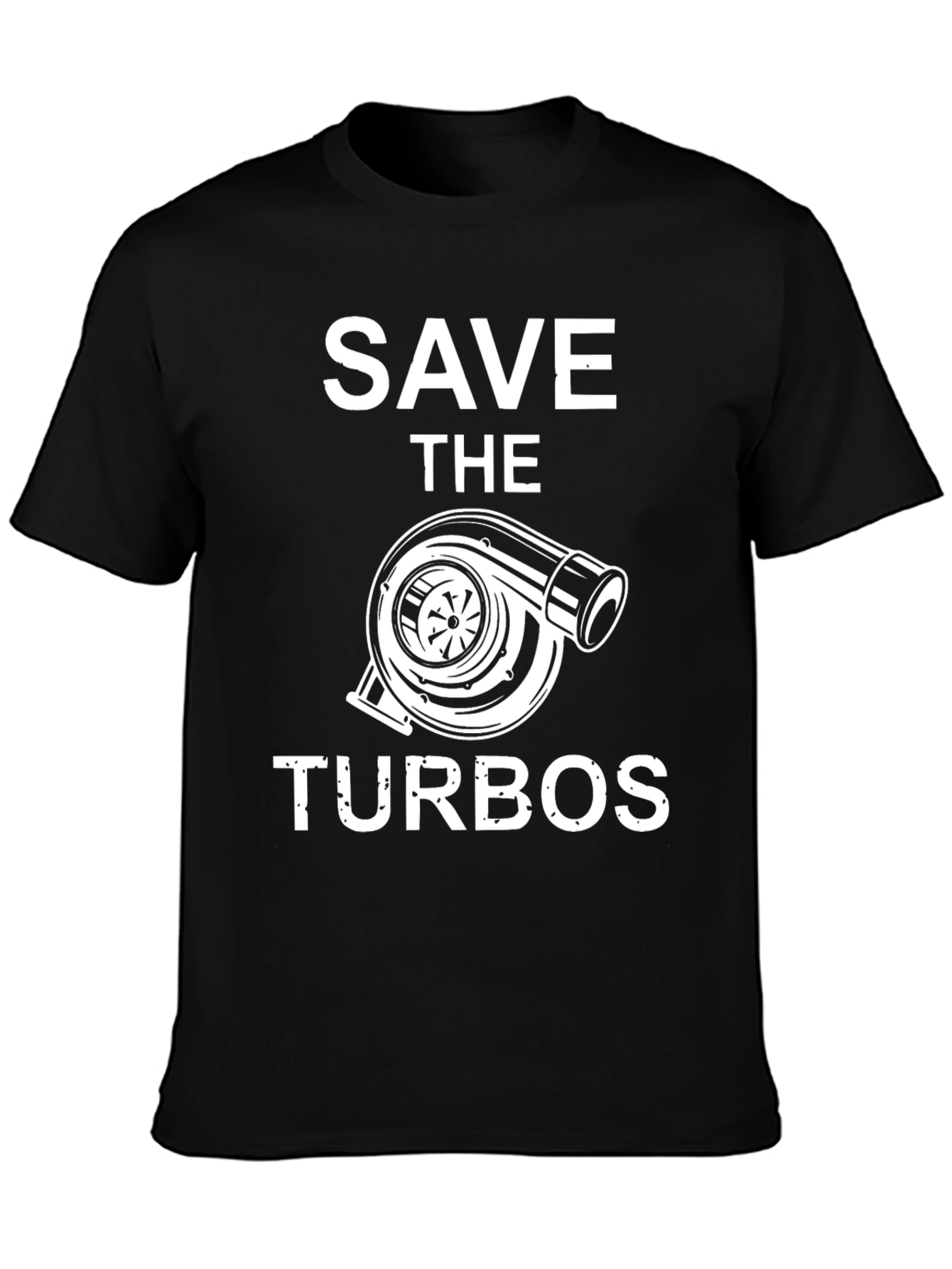 Save The Turbos Graphic Tee - Automotive Enthusiast T-Shirt