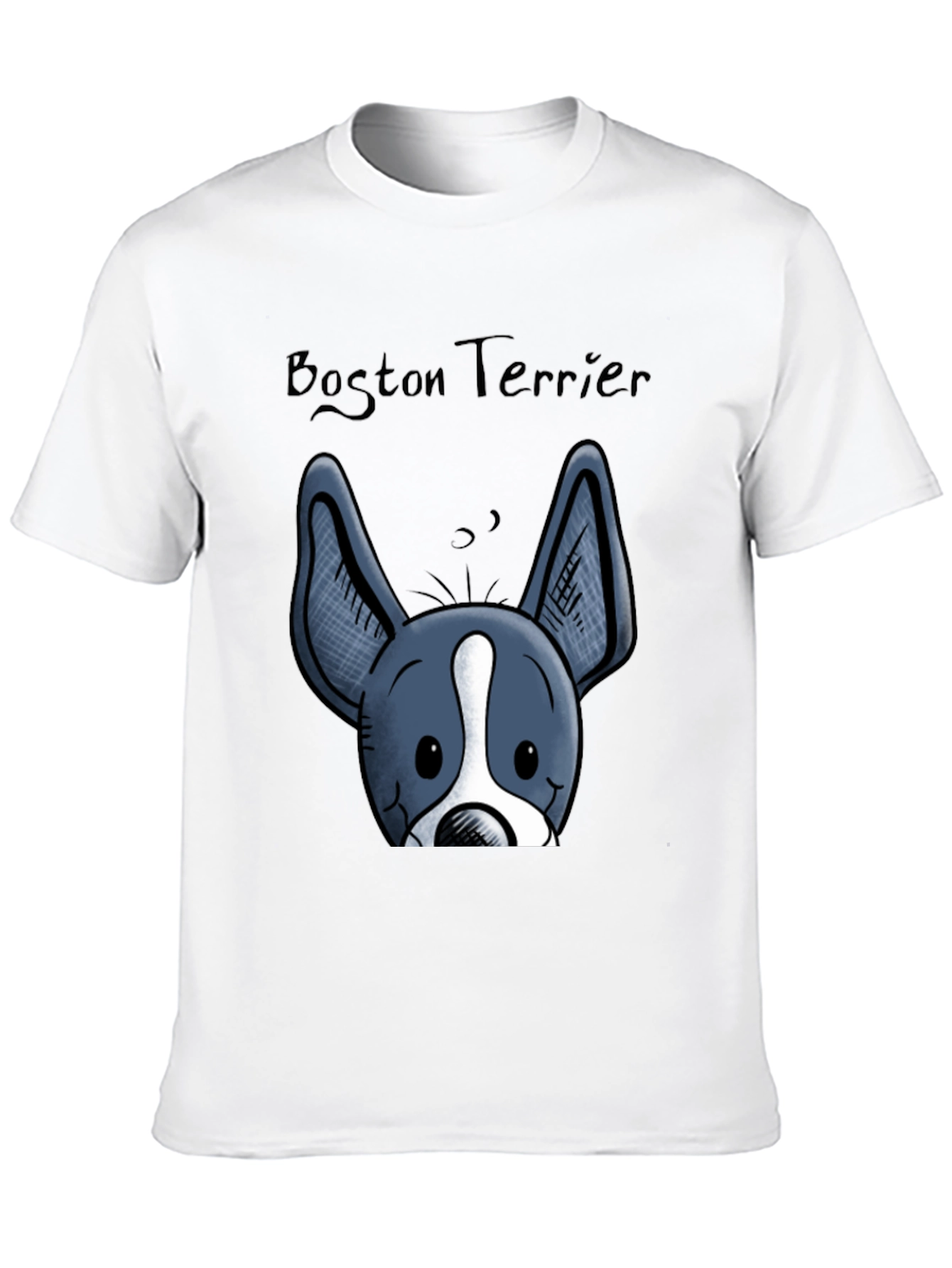 Boston Terrier Graphic T-Shirt - Cute Dog Tee