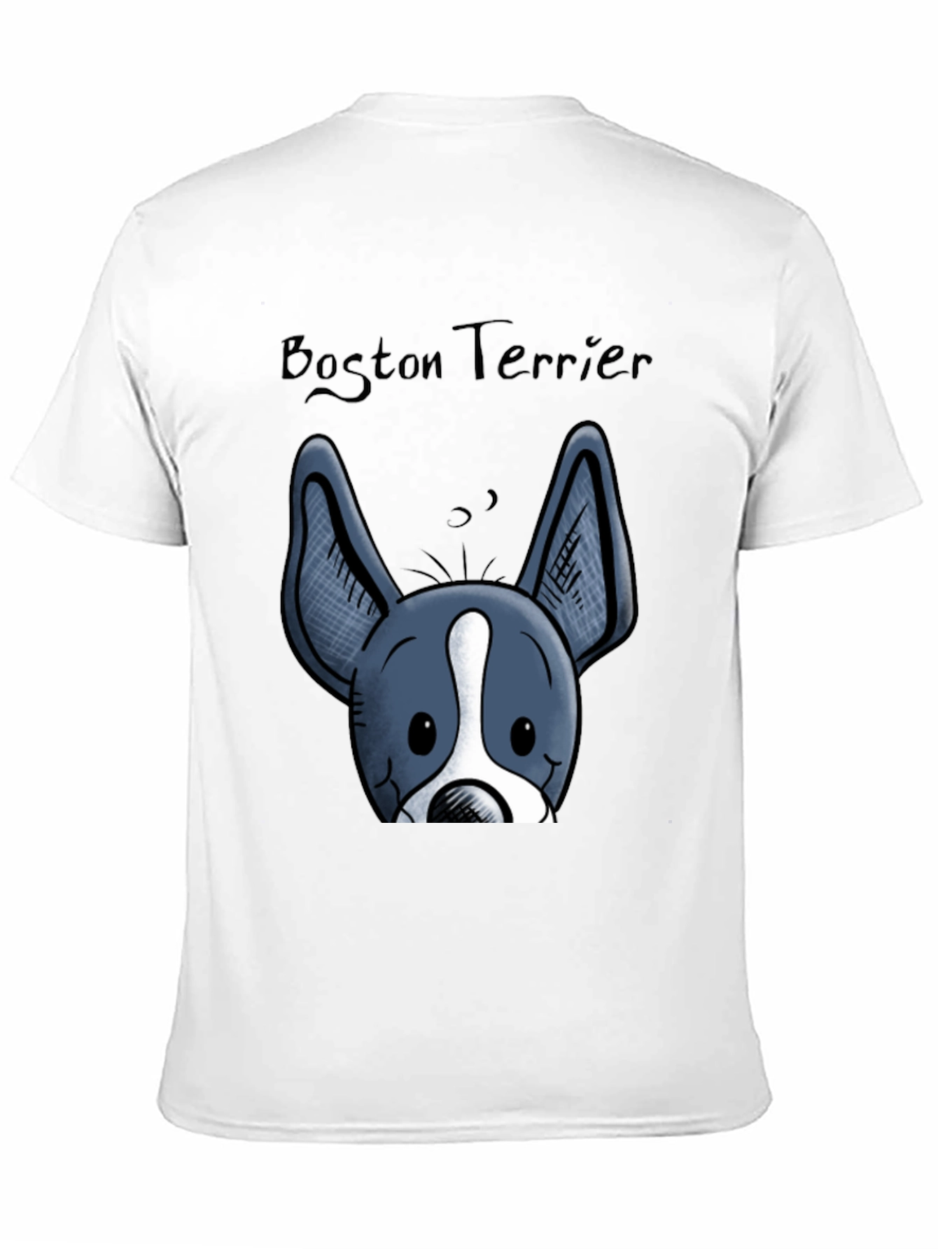 Boston Terrier Graphic T-Shirt - Cute Dog Tee