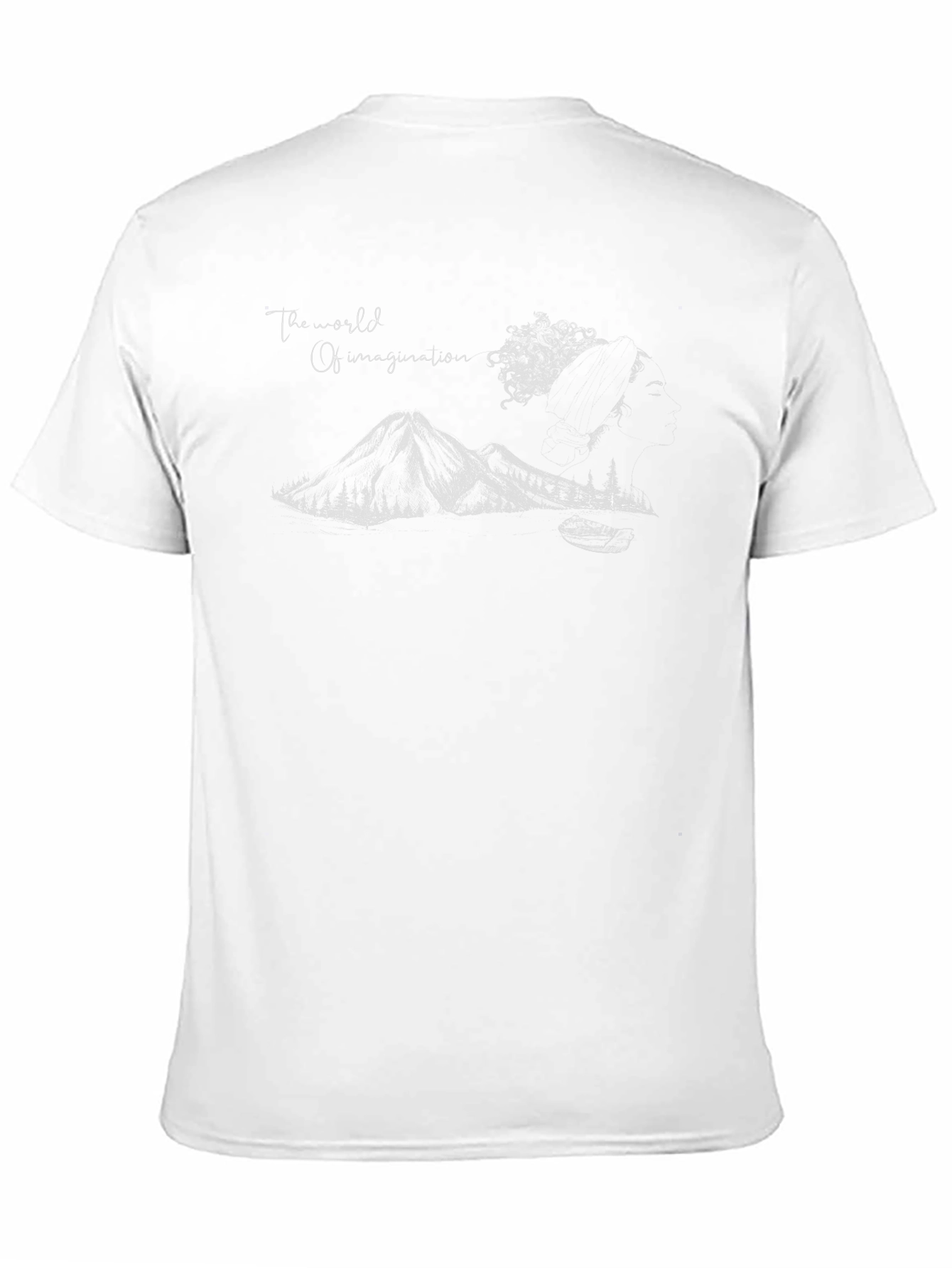 Imagination World Graphic Tee - Black
