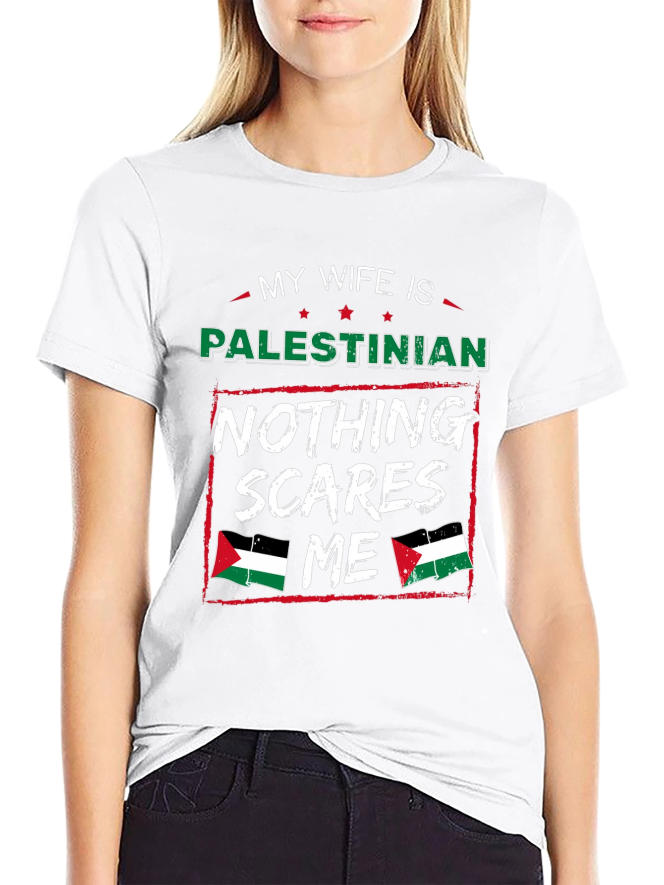 My Wife is Palestinian Mens T-Shirt