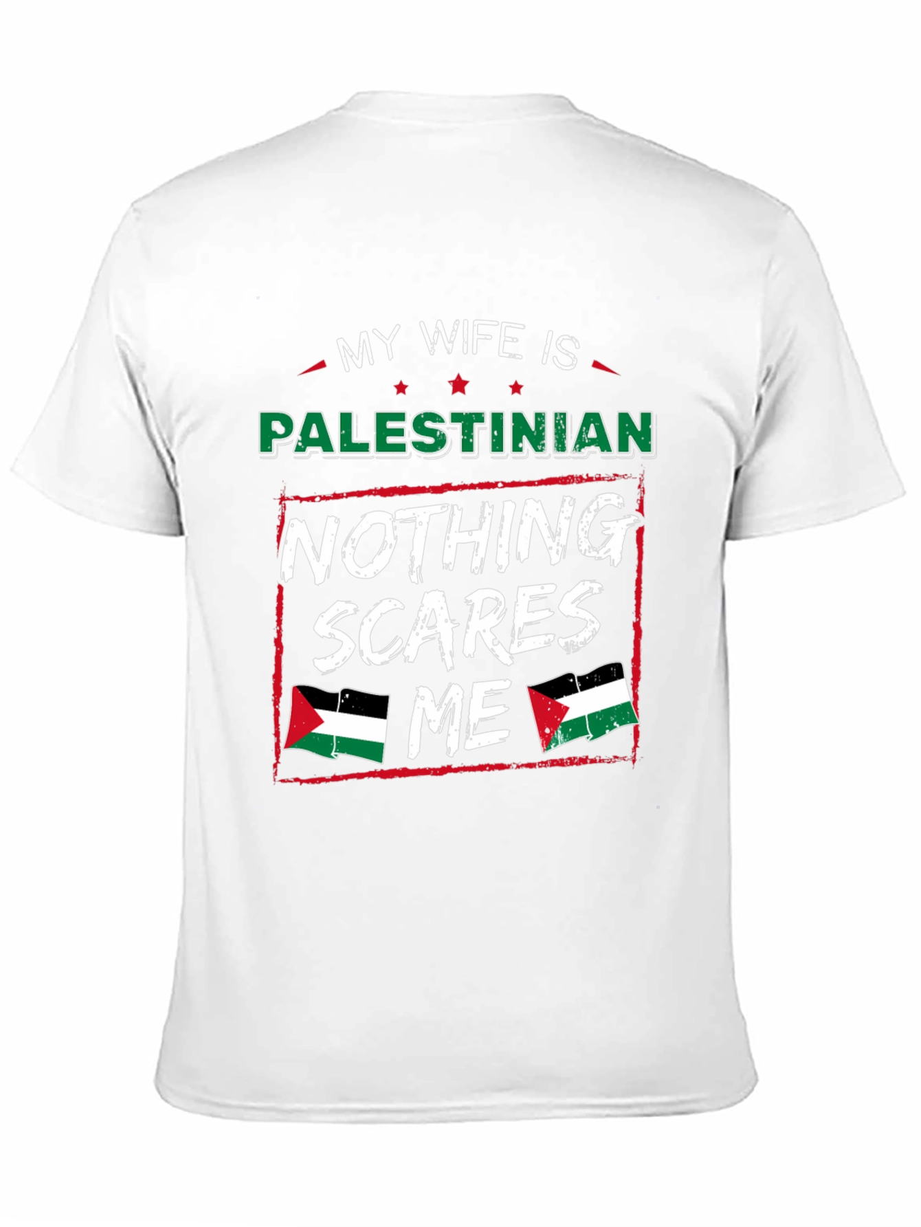 My Wife is Palestinian Mens T-Shirt