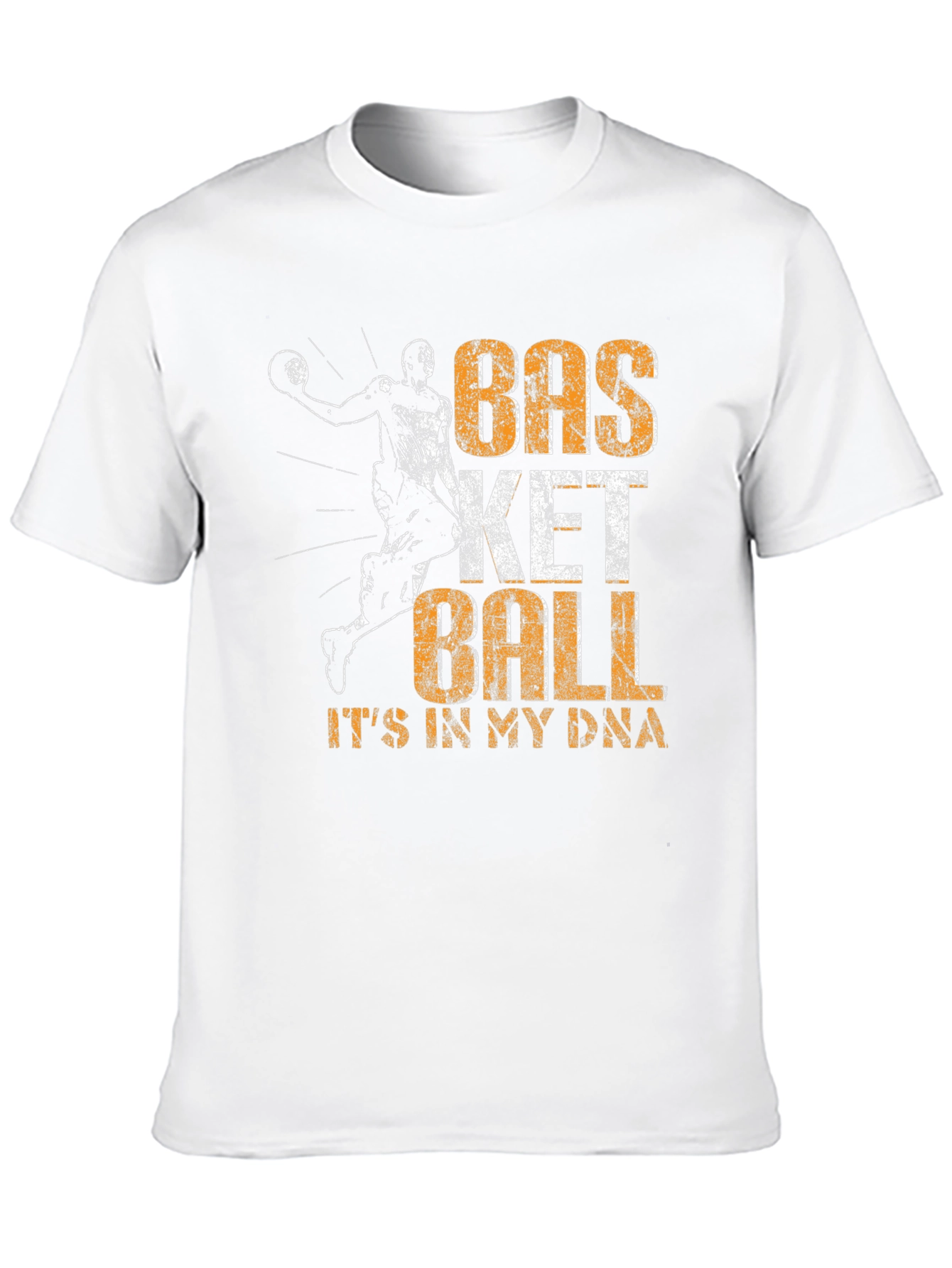 Basketball DNA T-Shirt - Sports Fan Apparel