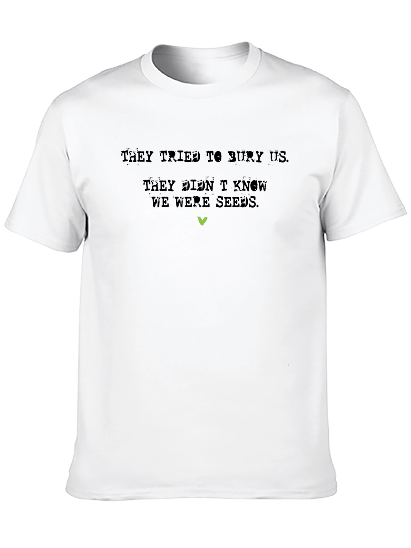 Inspirational Seeds Graphic Tee - Black