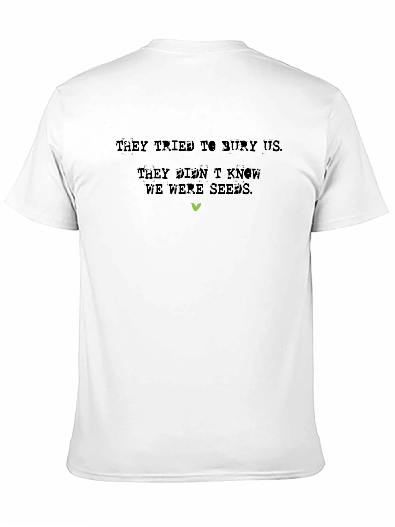 Inspirational Seeds Graphic Tee - Black