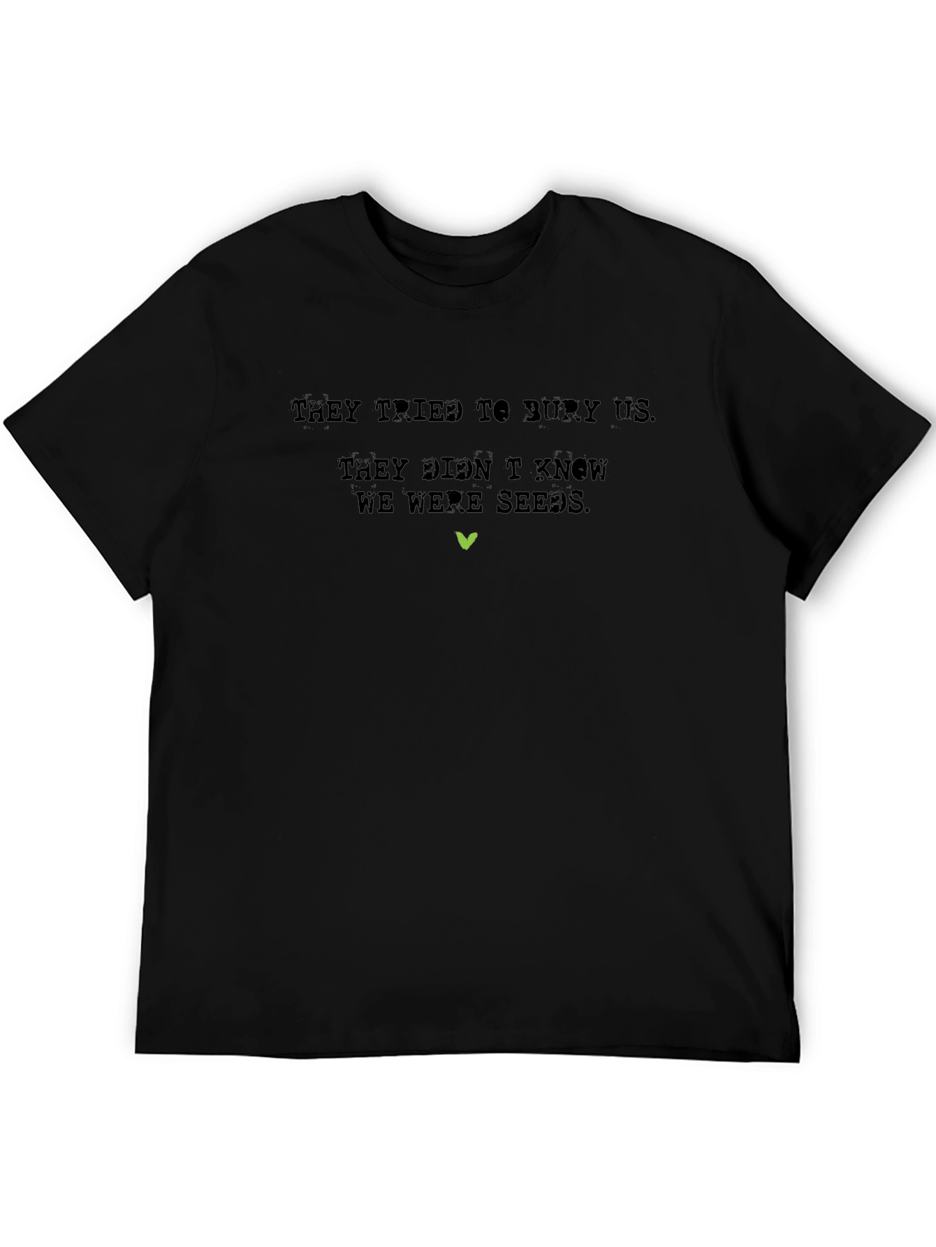 Inspirational Seeds Graphic Tee - Black